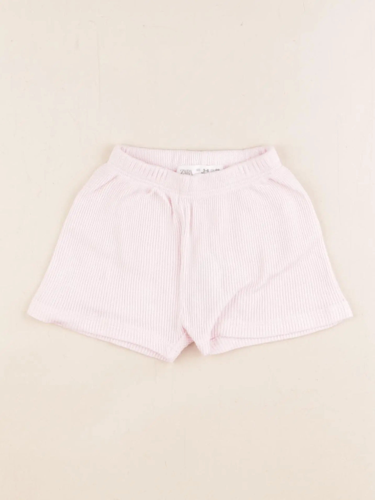 Zara - short rose - 3/6 mois