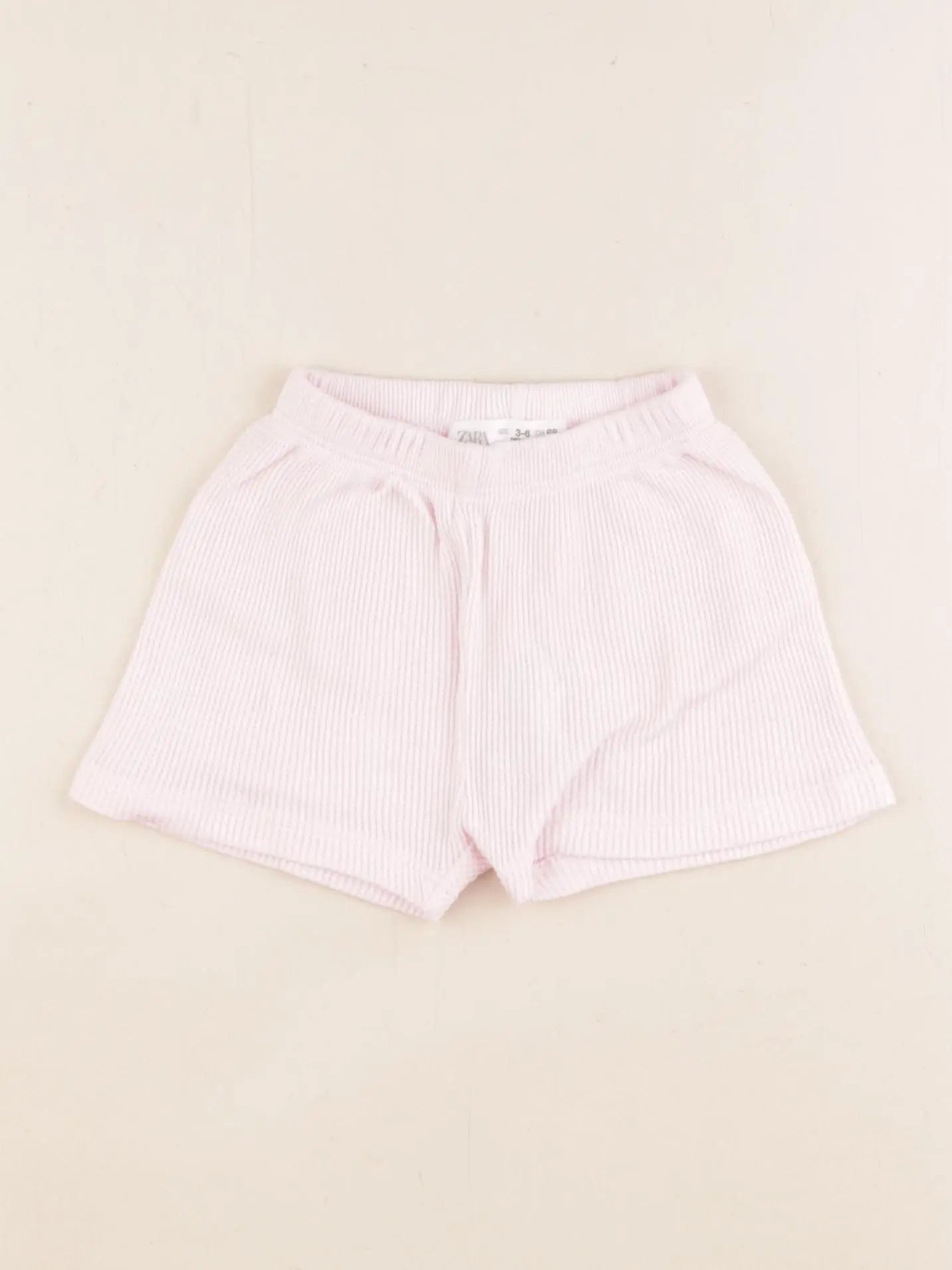 Zara - short rose - 3/6 mois