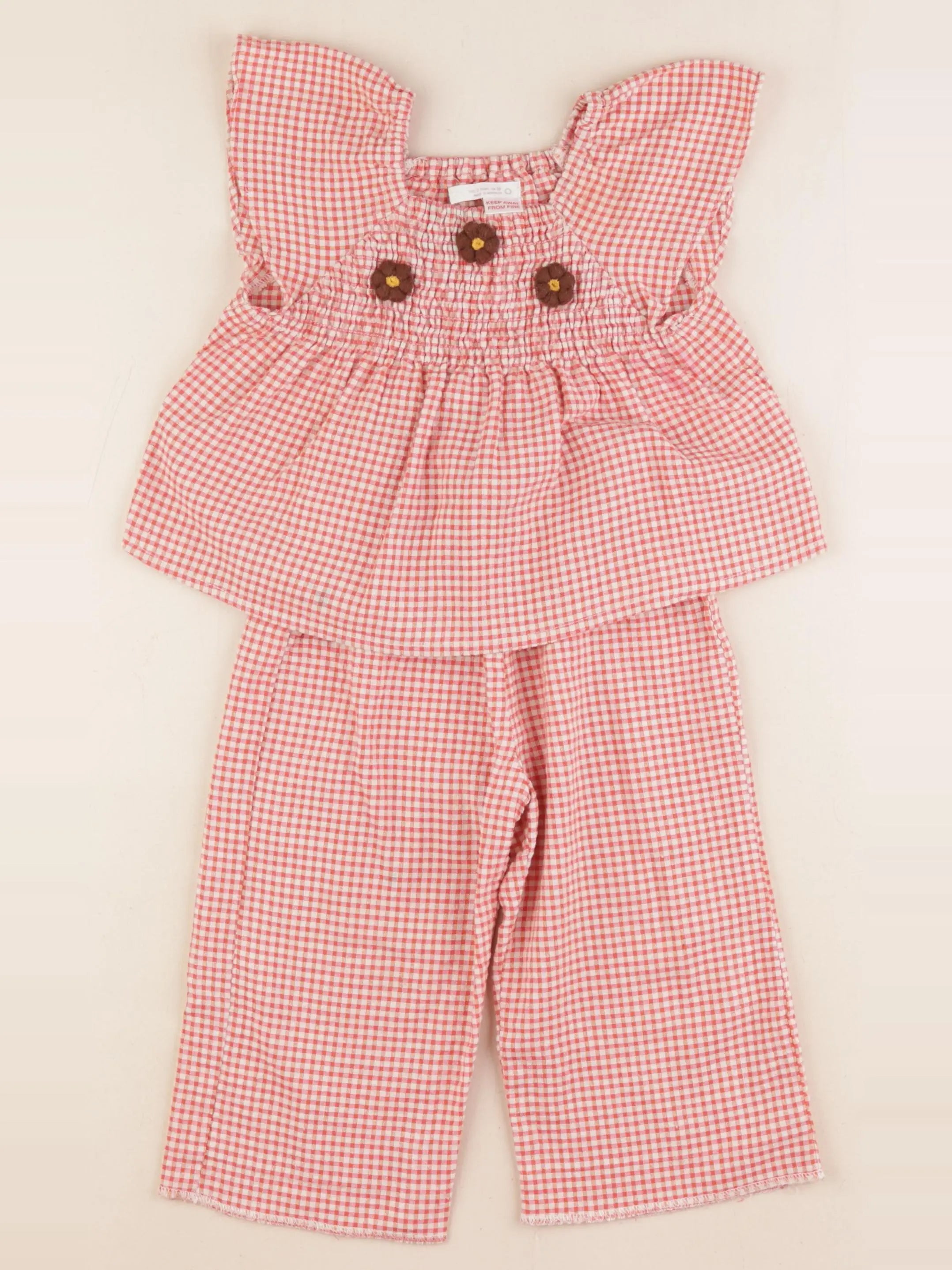 Zara - ensemble rouge - 2 ans