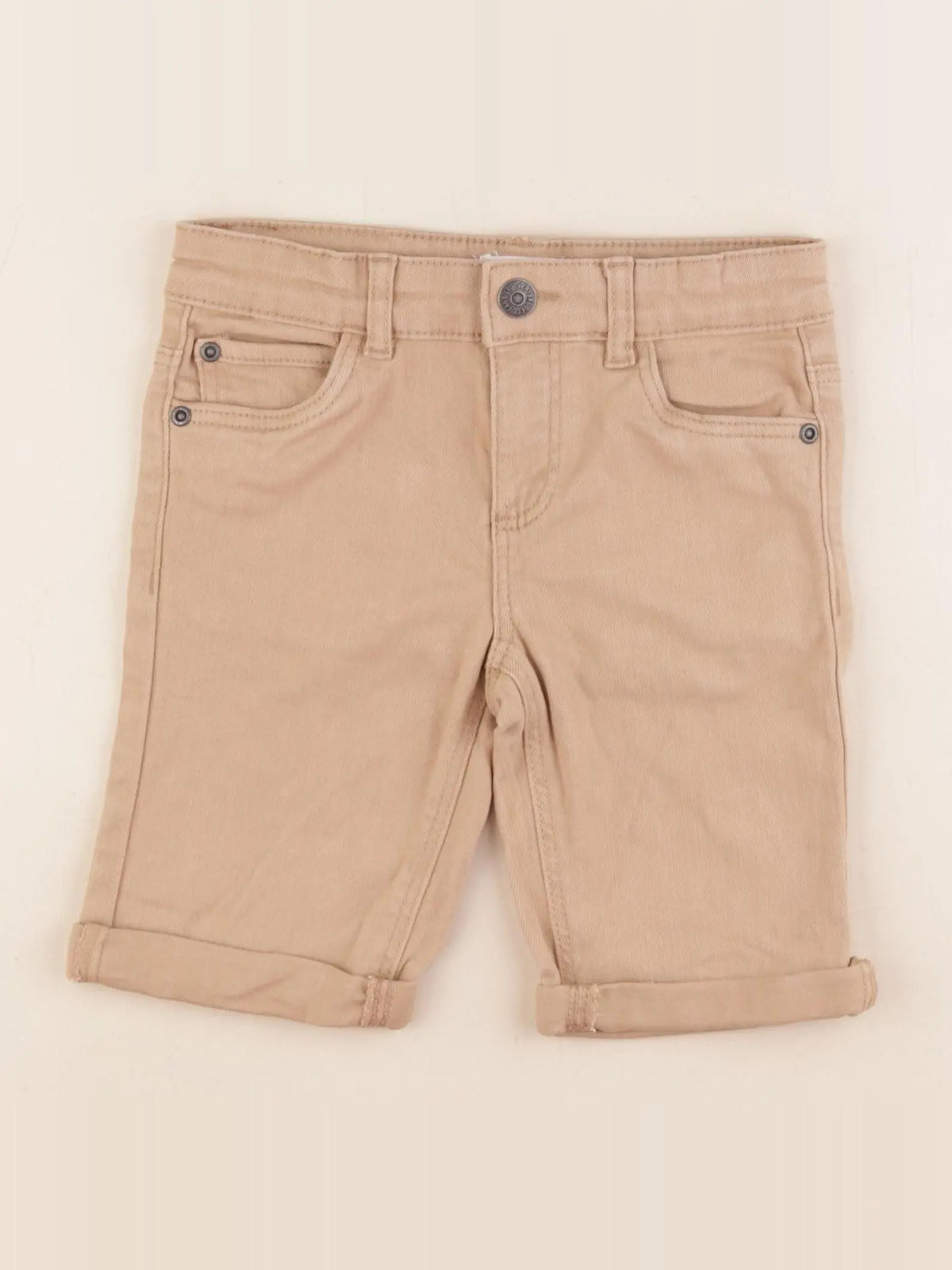 Vertbaudet - short marron - 5 ans