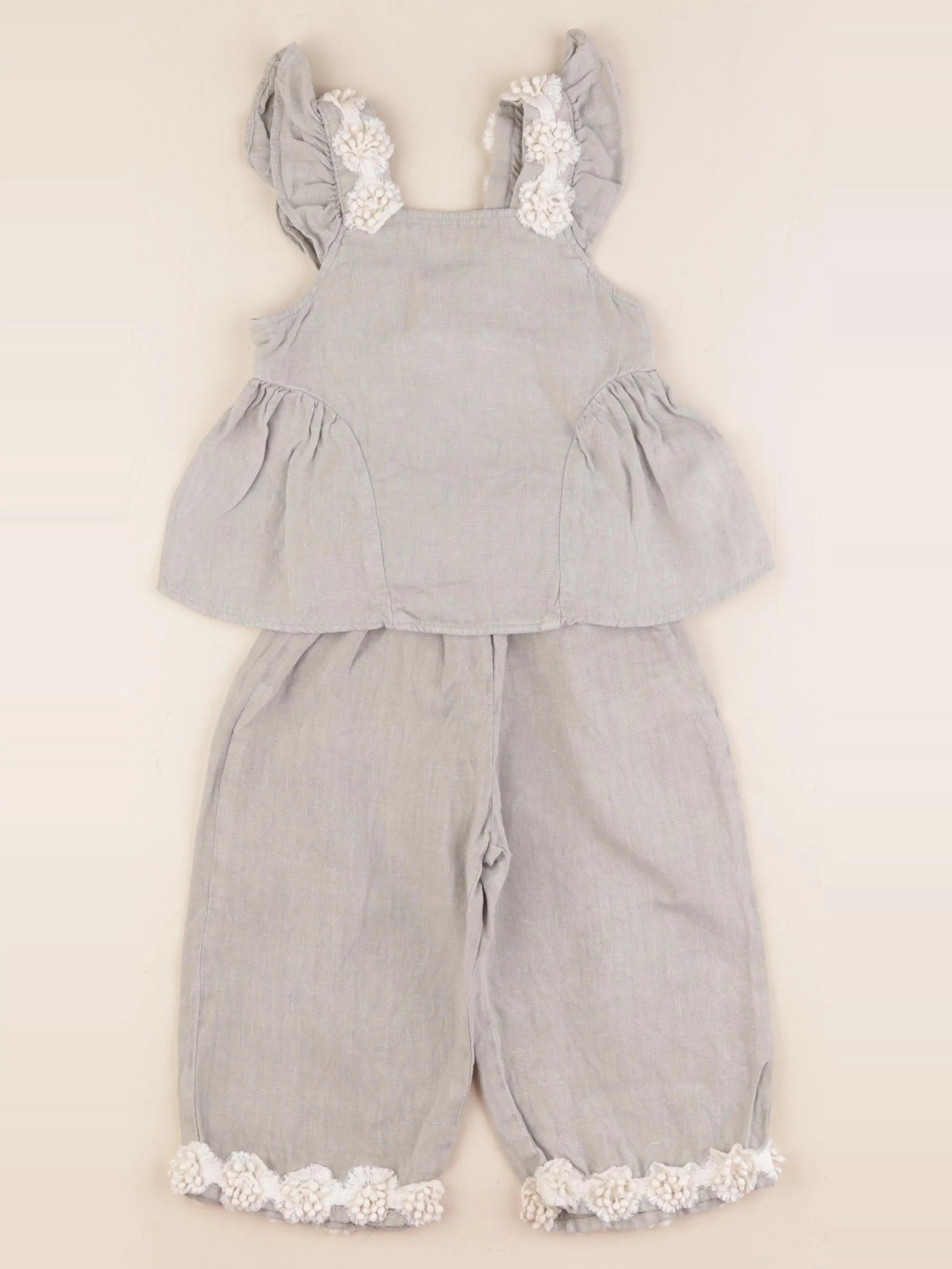 Zara - ensemble gris - 2 ans