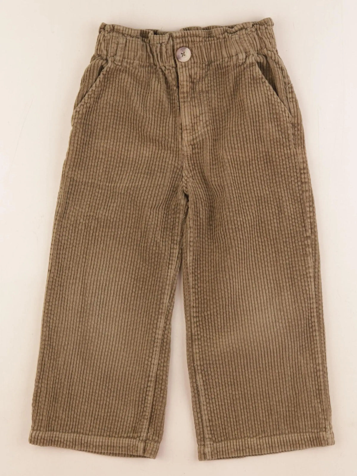 Vertbaudet - pantalon vert - 5 ans