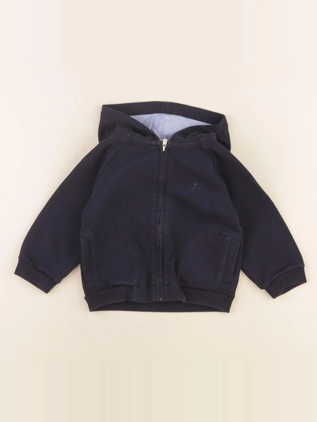 Jacadi - sweat bleu - 24 mois