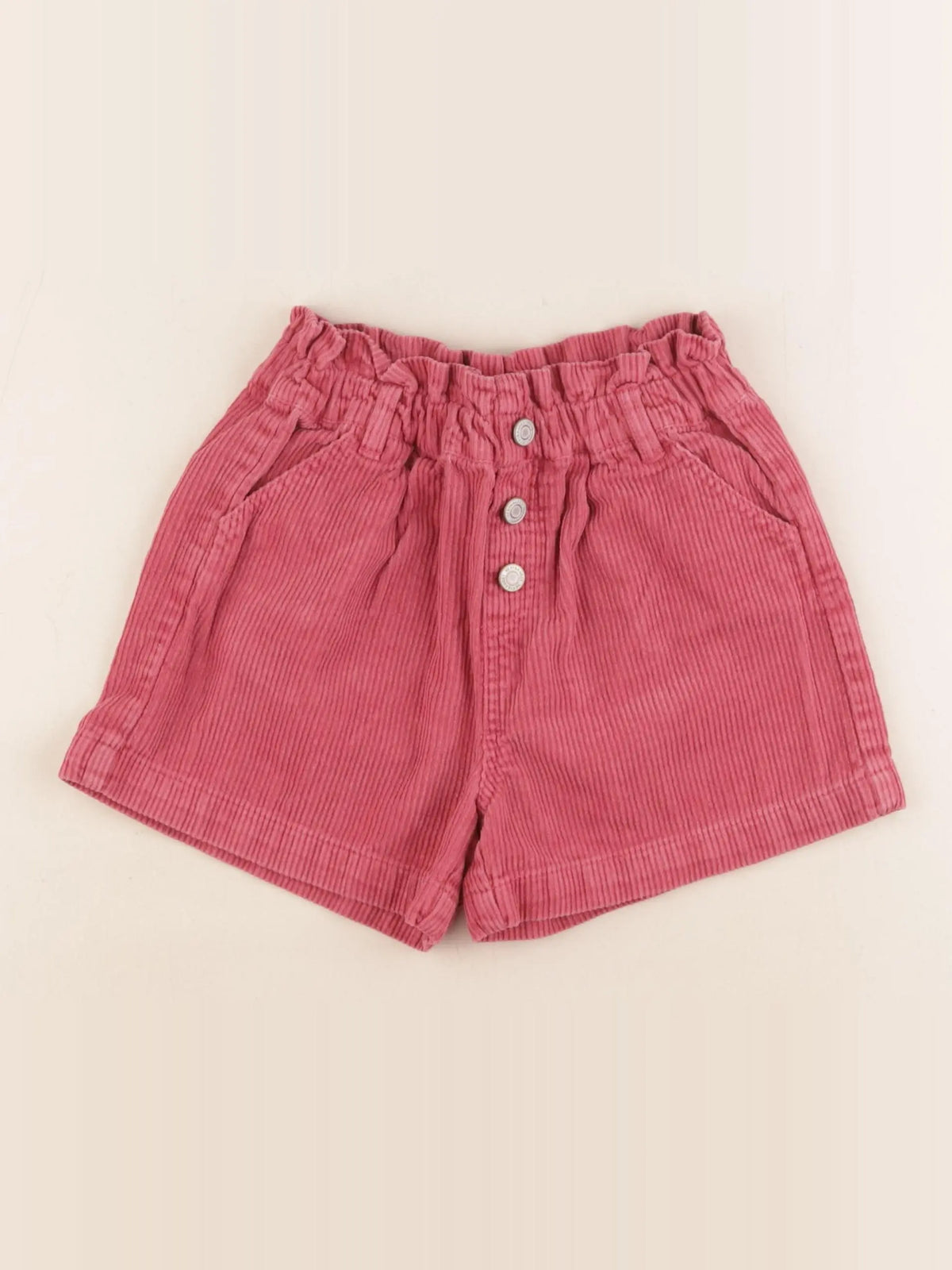 Vertbaudet - short rose - 7 ans