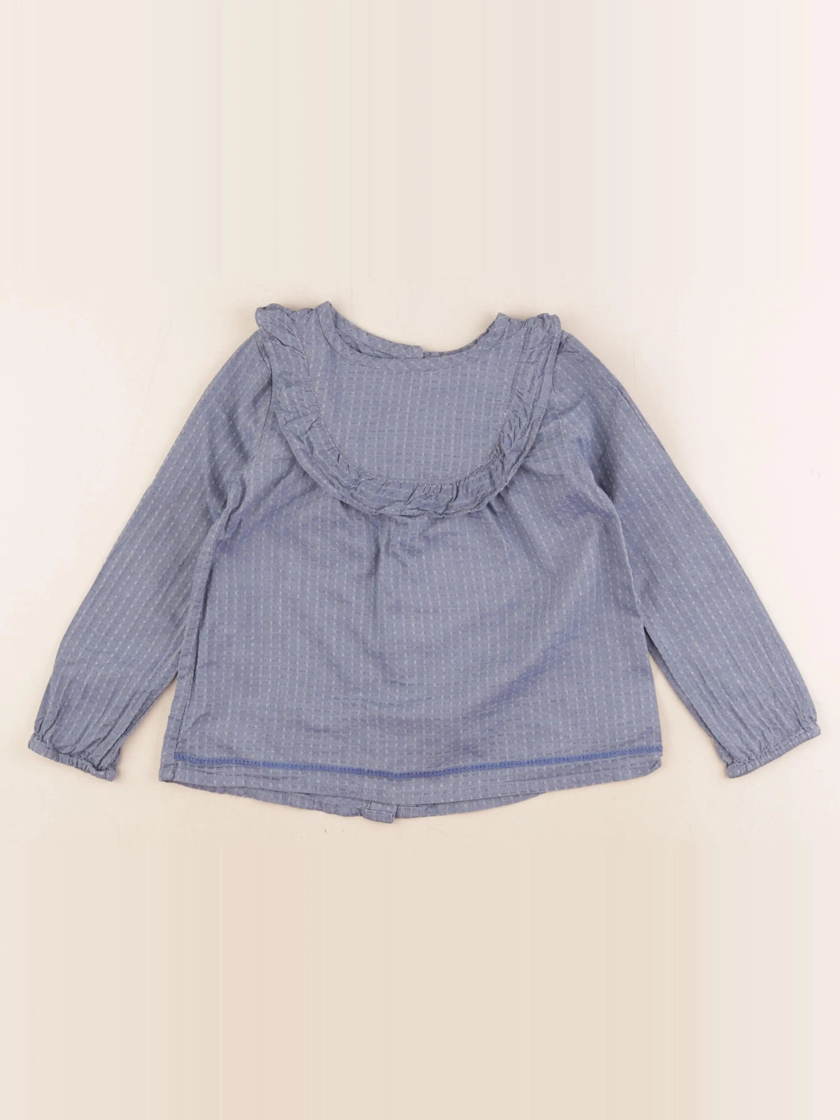Eden & Victor - blouse bleu - 6 ans