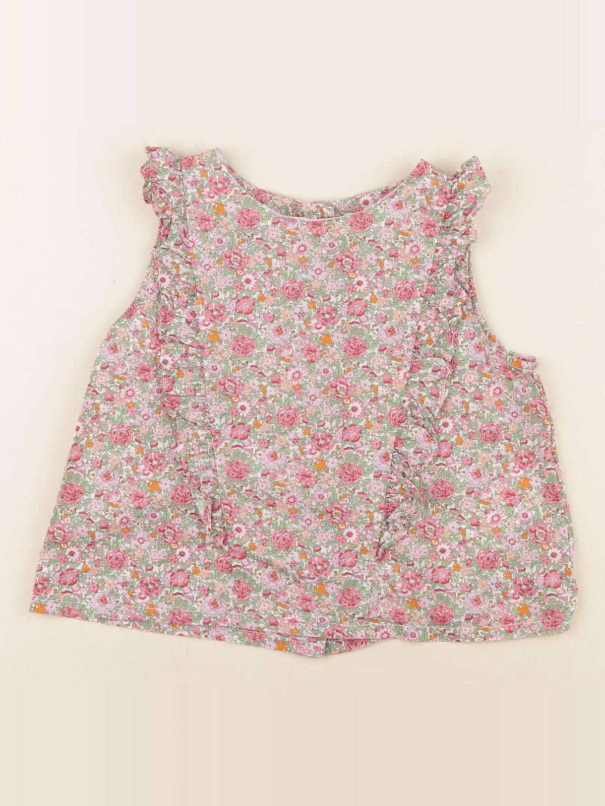 Cyrillus - blouse multicolore - 3 ans