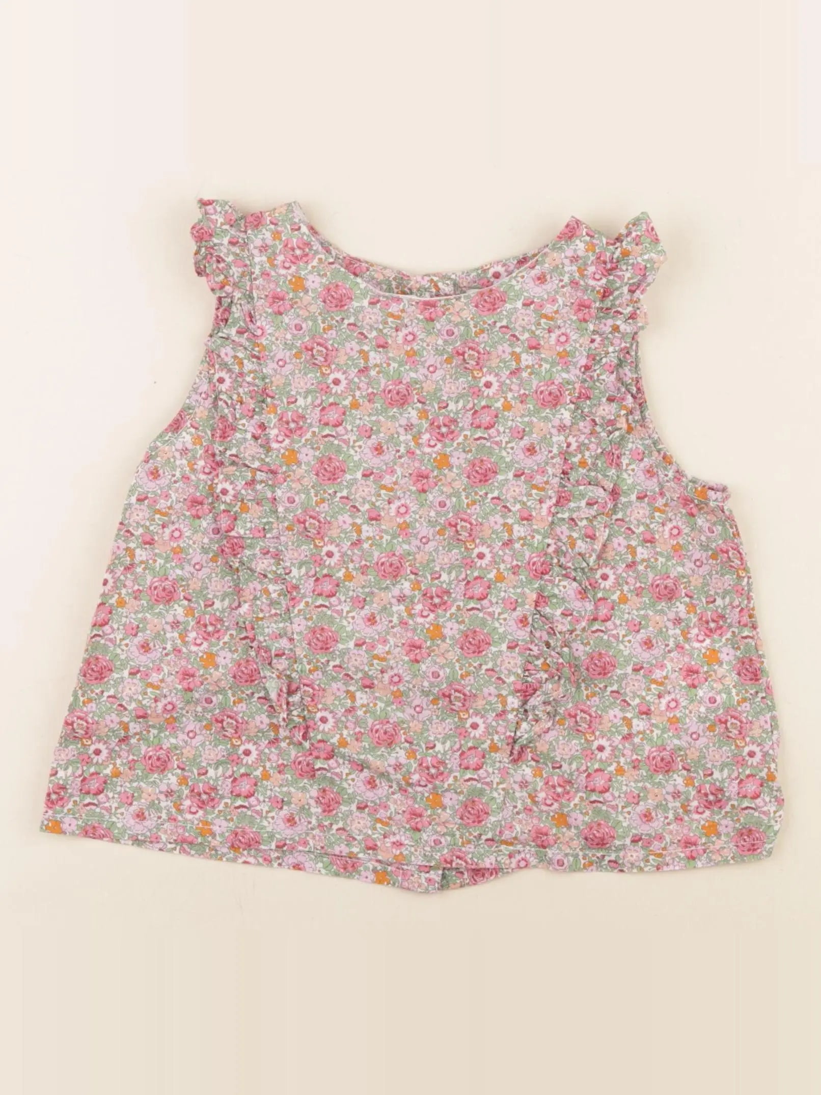 Cyrillus - blouse multicolore - 3 ans