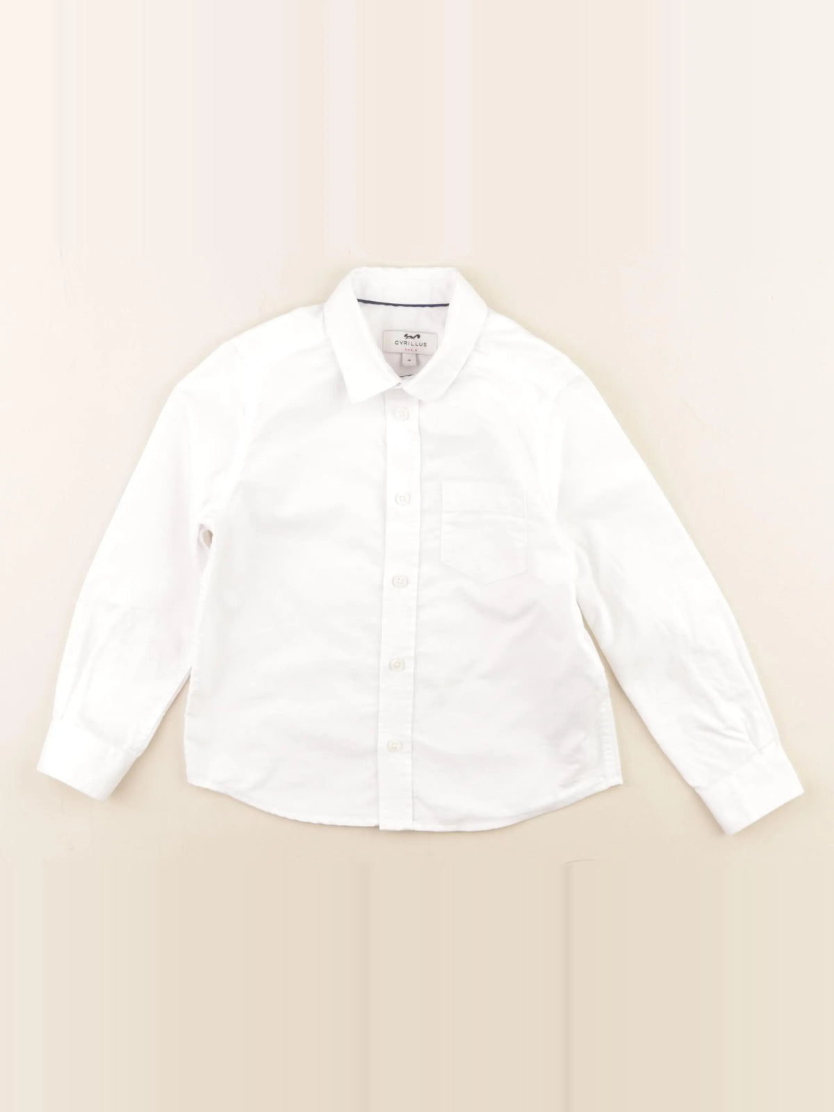 Cyrillus - chemise blanc - 4 ans