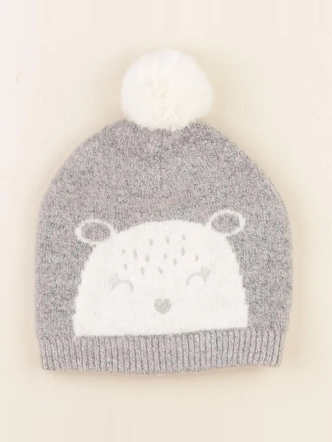 Vertbaudet - bonnet gris - 4/6 ans