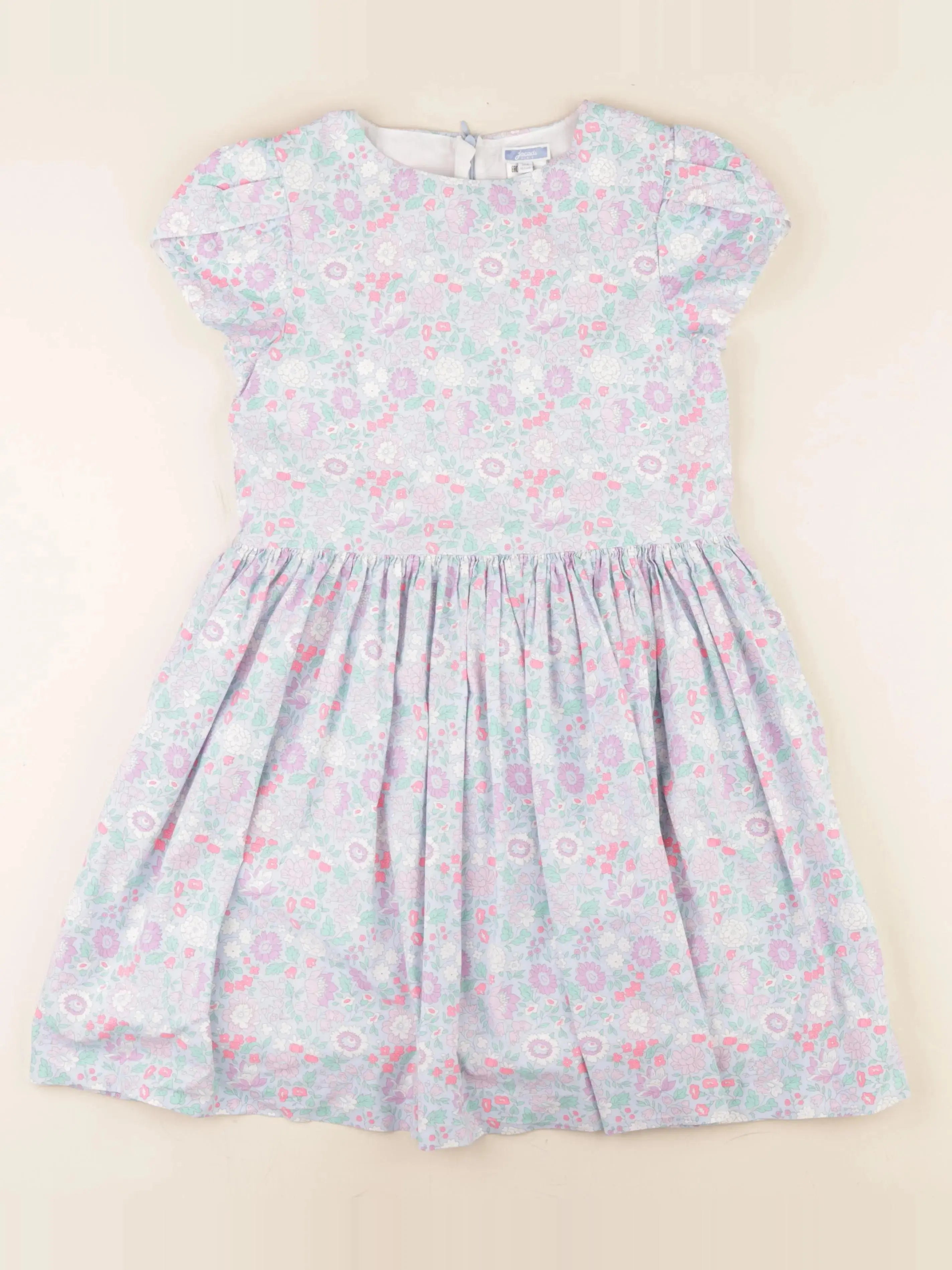 Jacadi - robe liberty multicolore - 12 ans