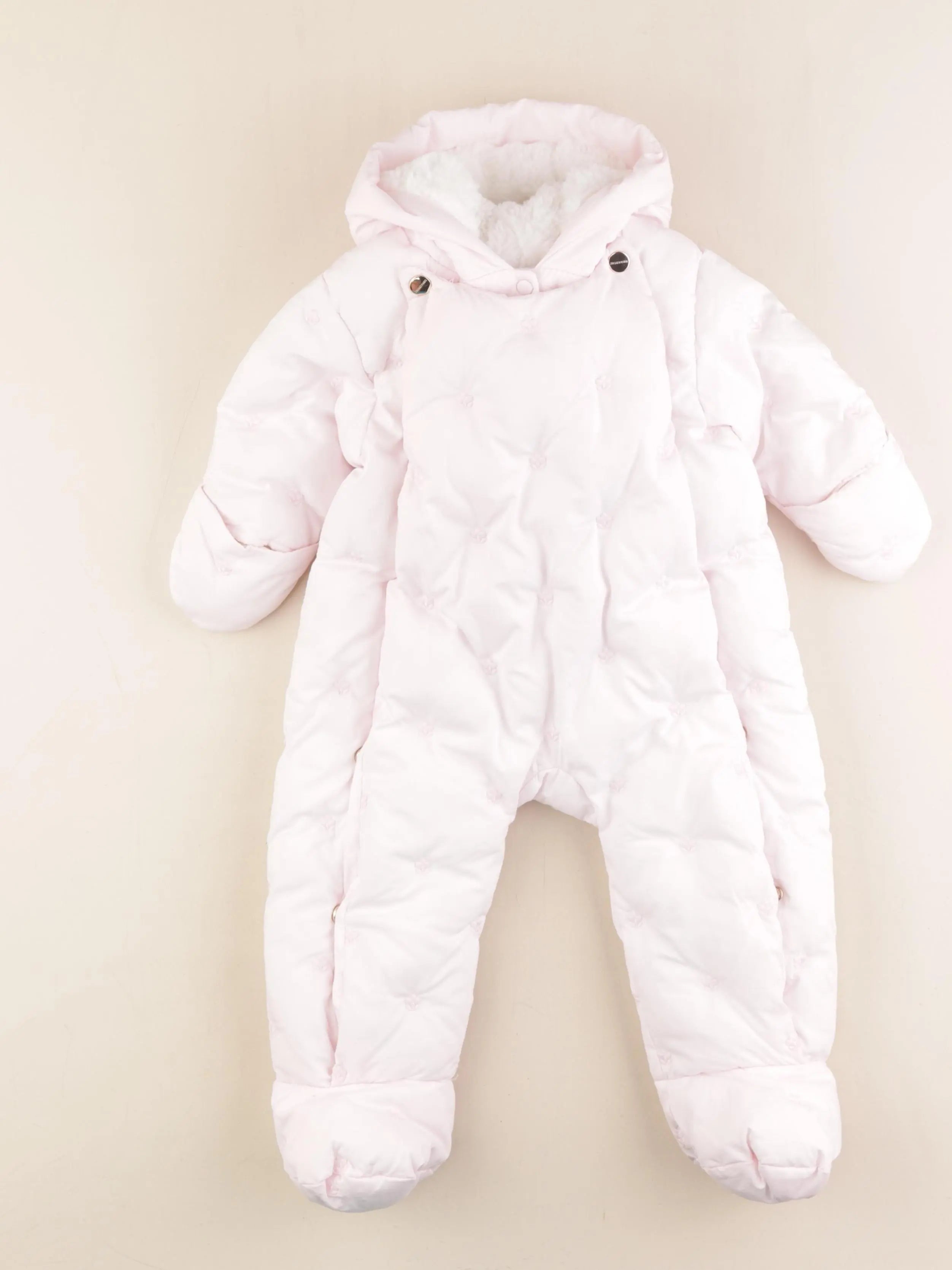 Jacadi - combi-pilote rose - 12 mois