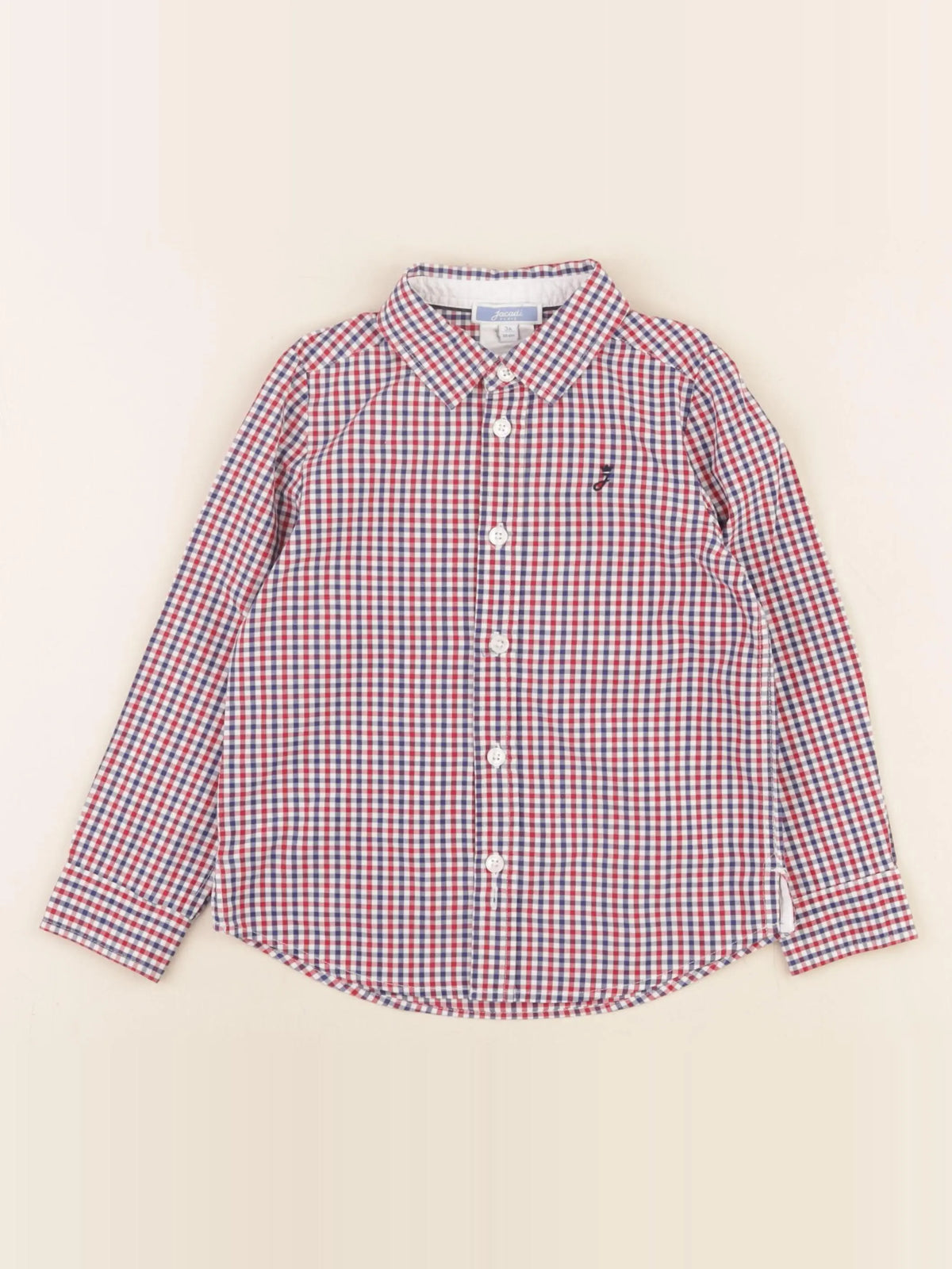 Jacadi - chemise rouge - 3 ans