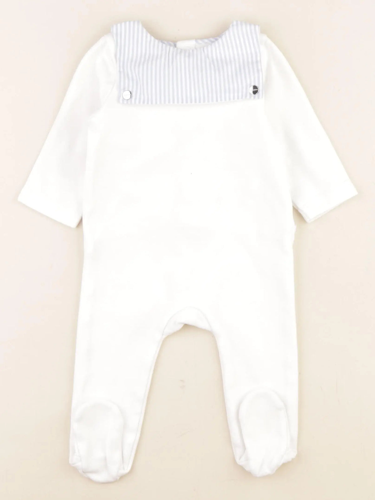 Jacadi - pyjama coton blanc - 6 mois