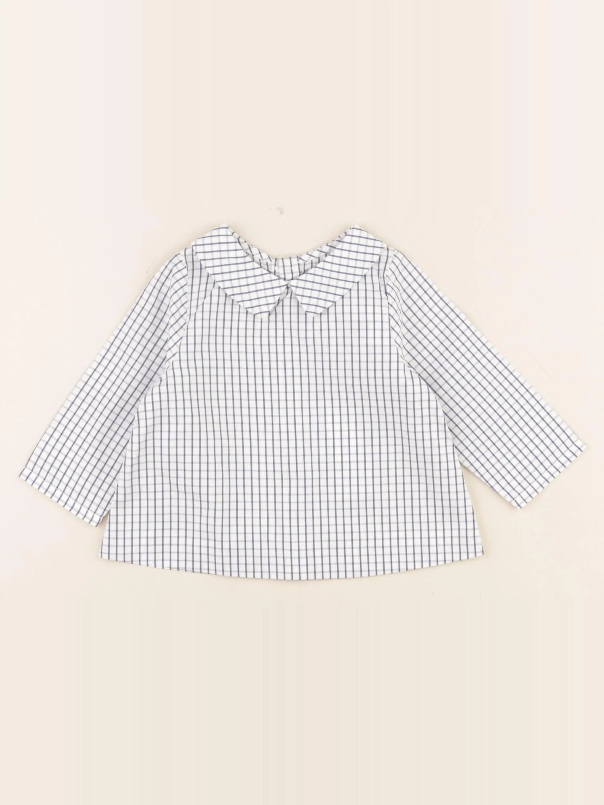 Jacadi - chemise blanc - 6 mois