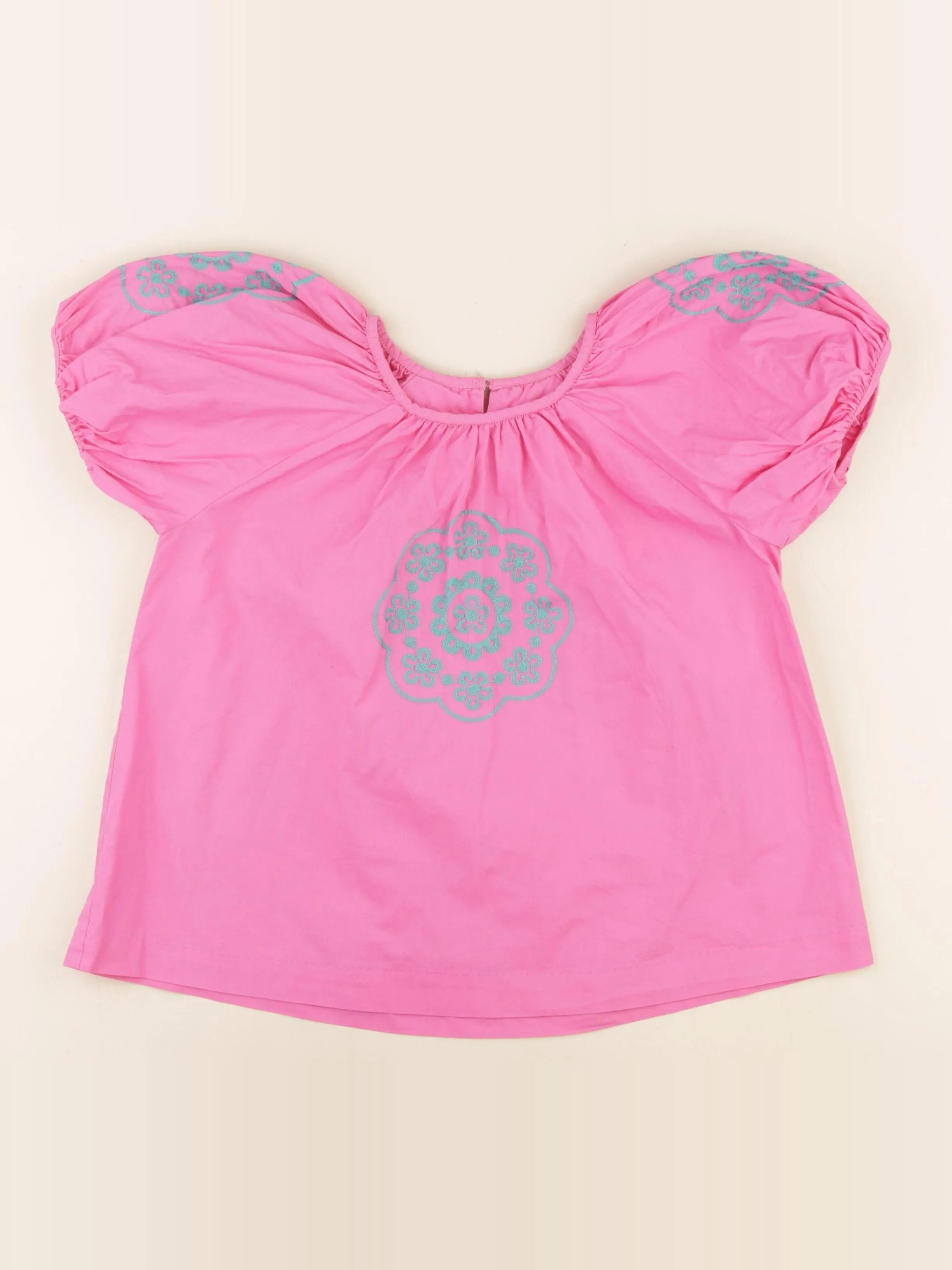 Jacadi - blouse rose - 8 ans