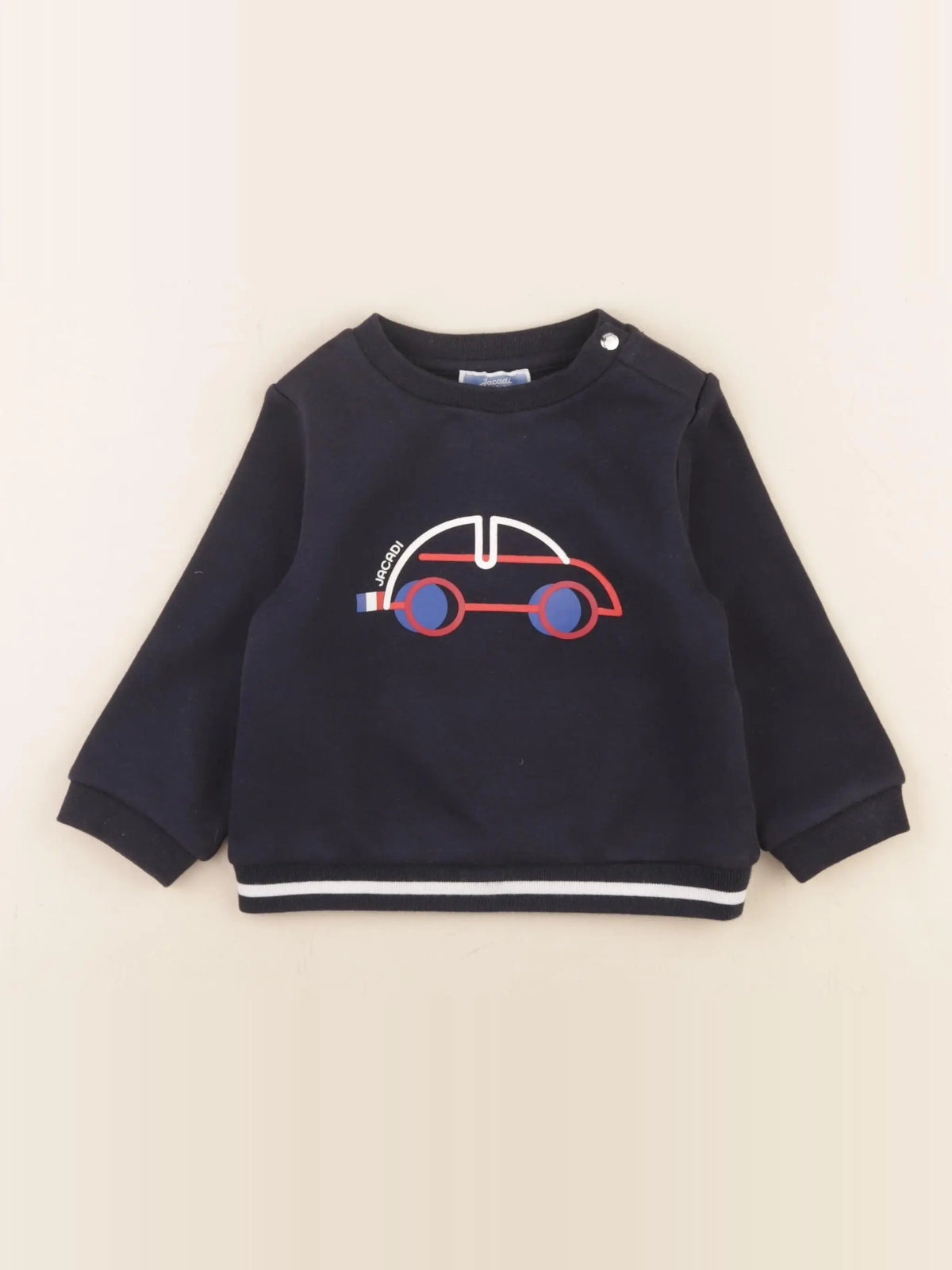 Jacadi - sweat bleu - 18 mois