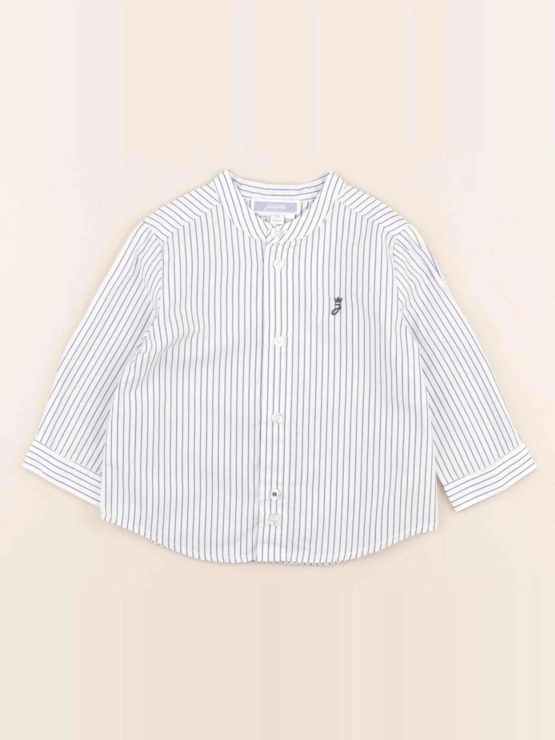 Jacadi - chemise blanc - 6 mois