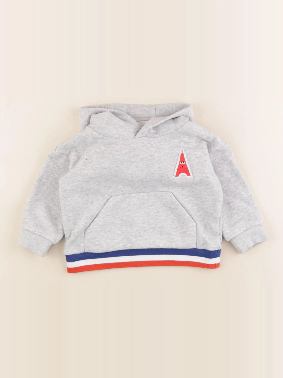 Jacadi - sweat gris - 12 mois