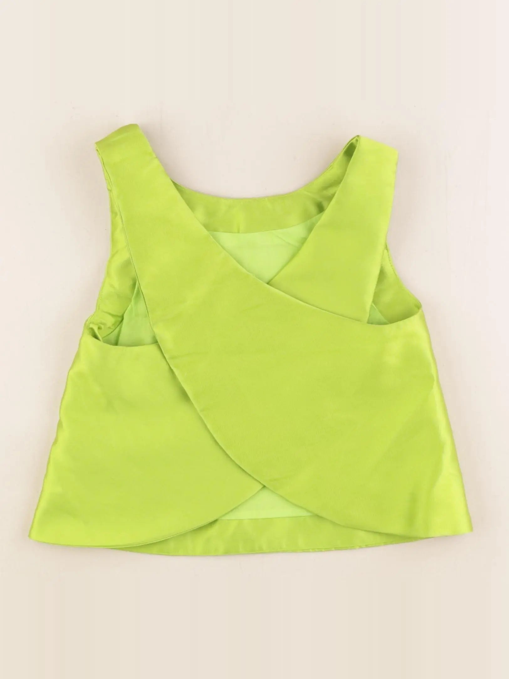 Jacadi - blouse vert fluo - 8 ans