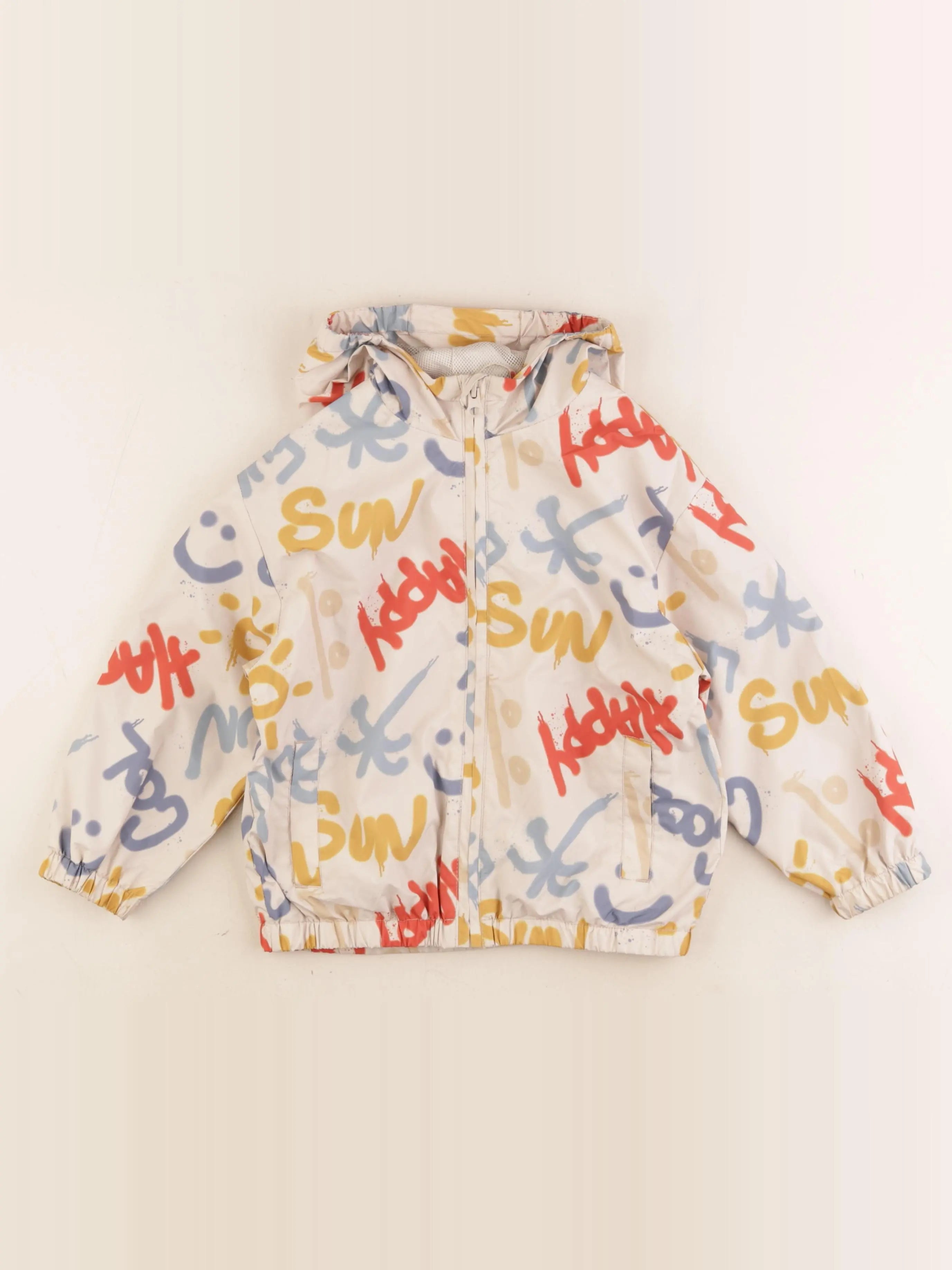 Vertbaudet - imperméable beige - 5 ans