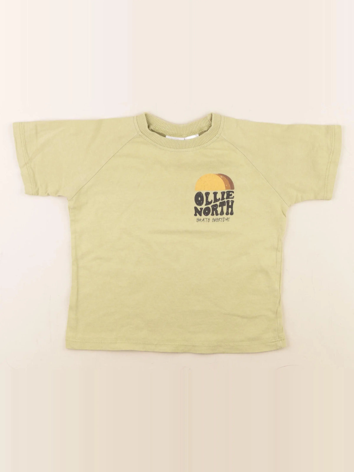 Zara - tee-shirt vert - 18/24 mois