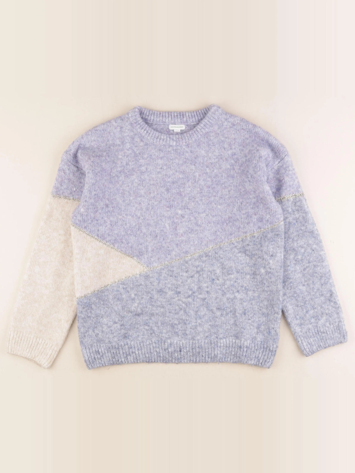 Vertbaudet - pull violet - 12 ans