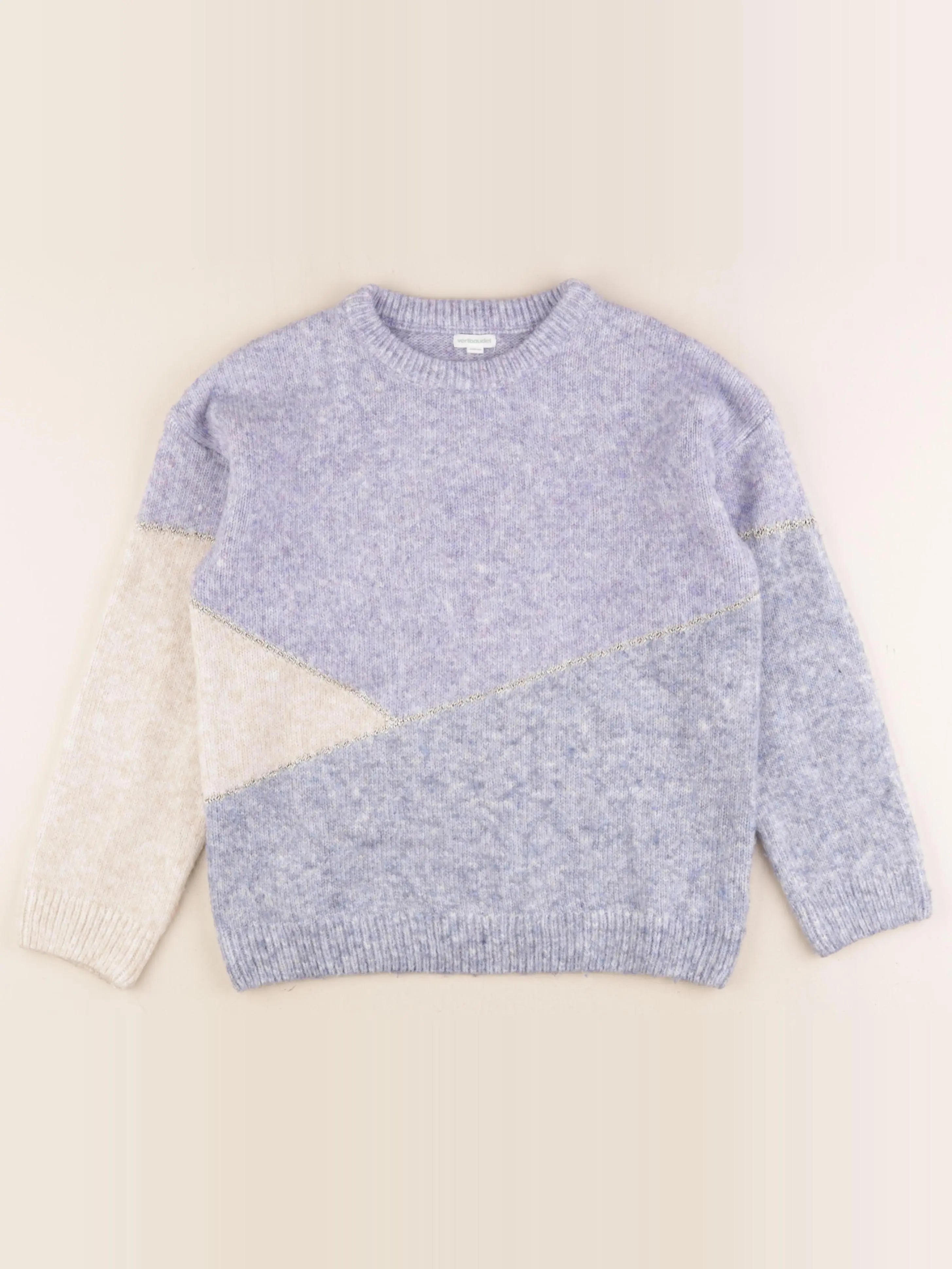 Vertbaudet - pull violet - 12 ans