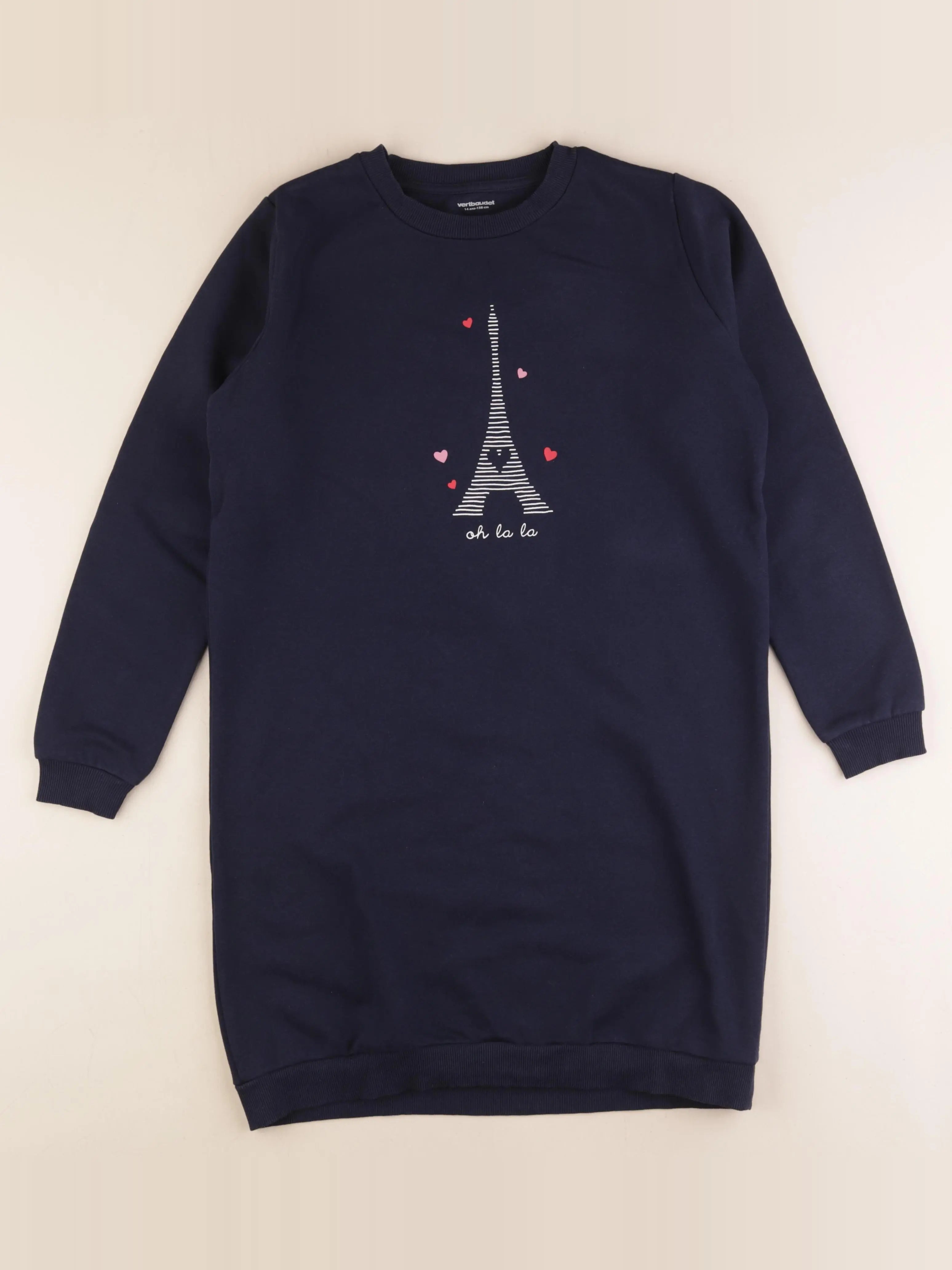 Vertbaudet - robe bleu - 14 ans