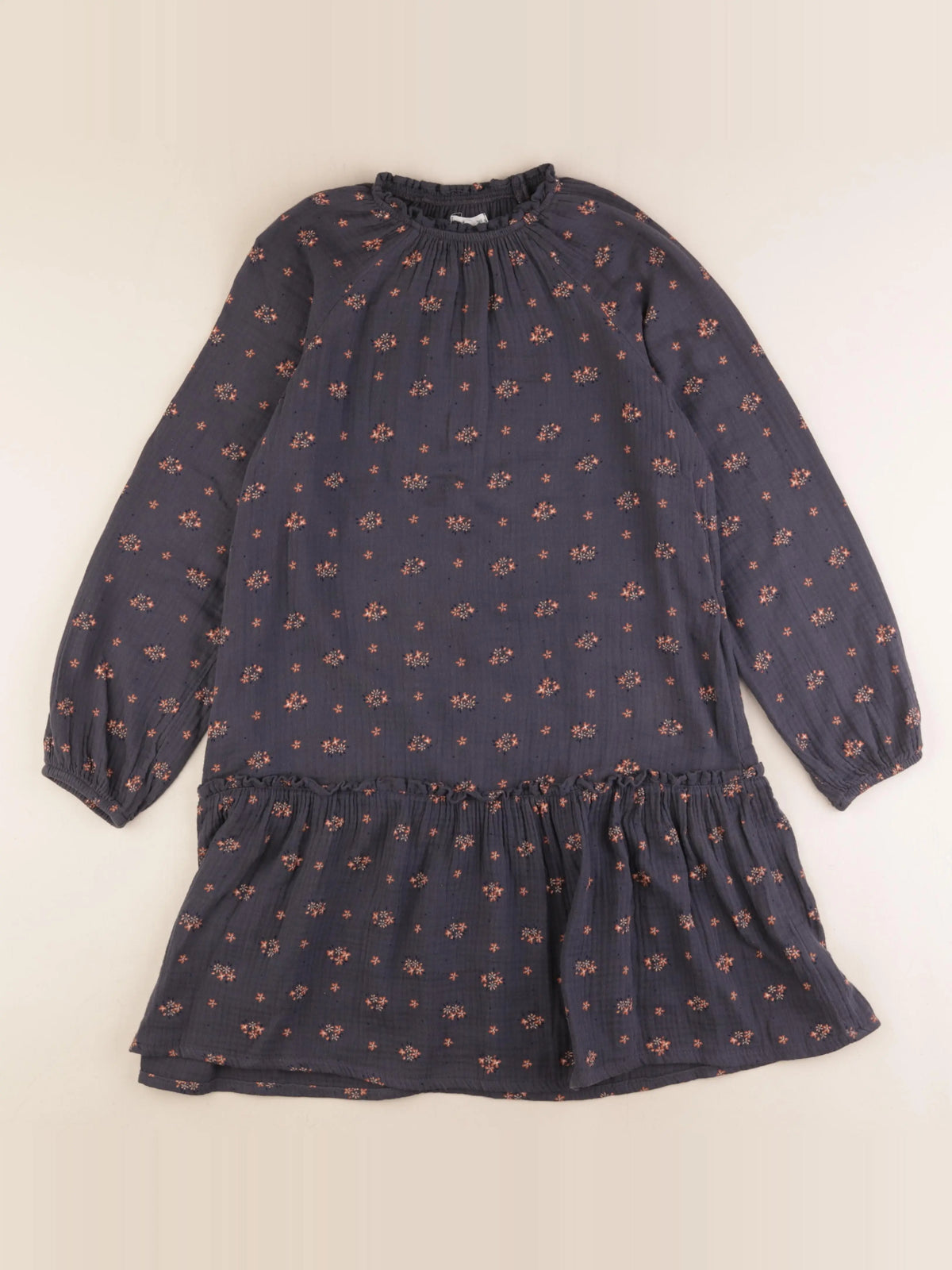 Vertbaudet - robe gris - 12 ans