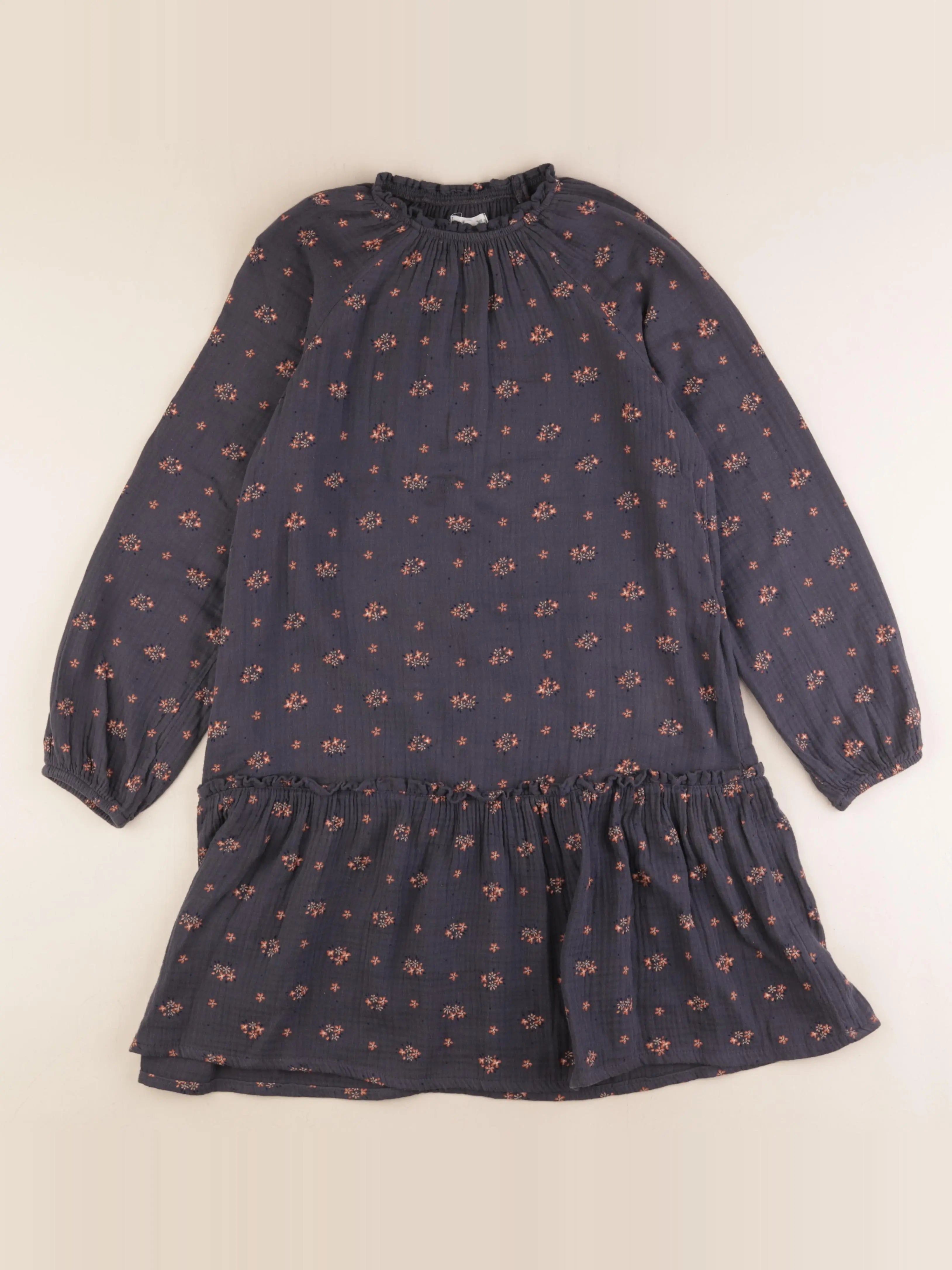 Vertbaudet - robe gris - 12 ans