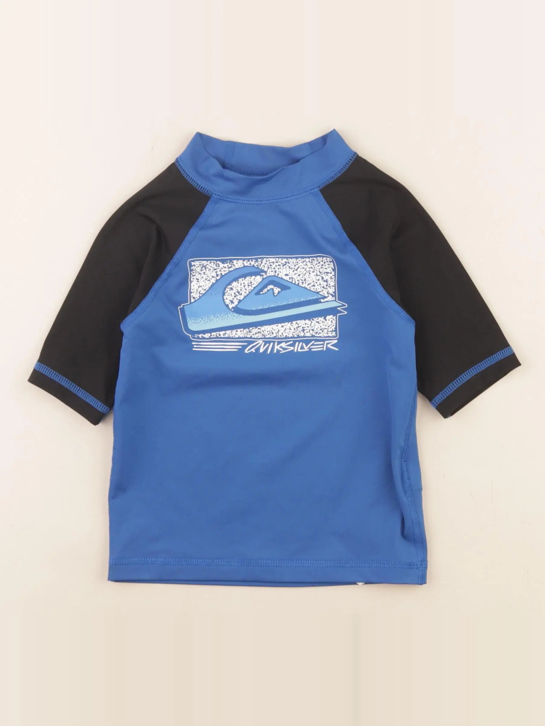 Quiksilver - tee-shirt de bain bleu - 3 ans