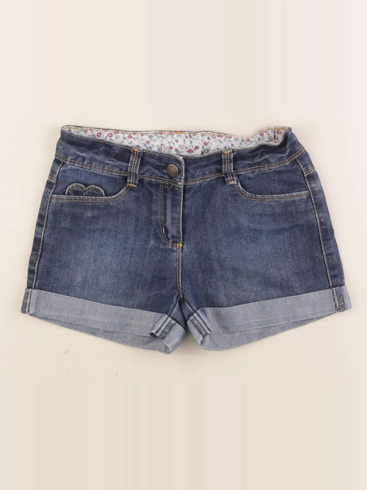 Tape à l'oeil - short bleu - 9 ans