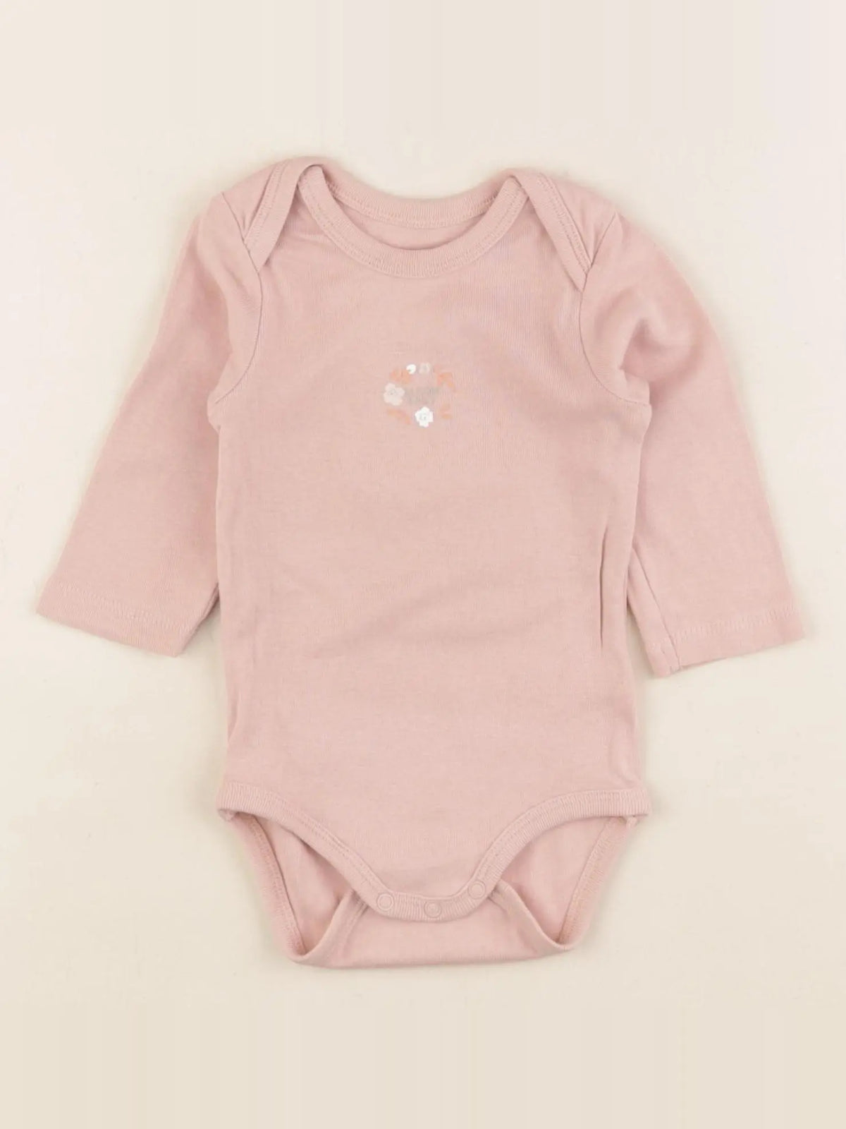 La Redoute - body rose - 6 mois