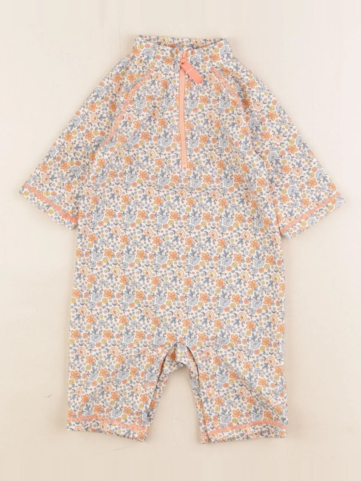 La Redoute - combi de bain rose - 2 ans