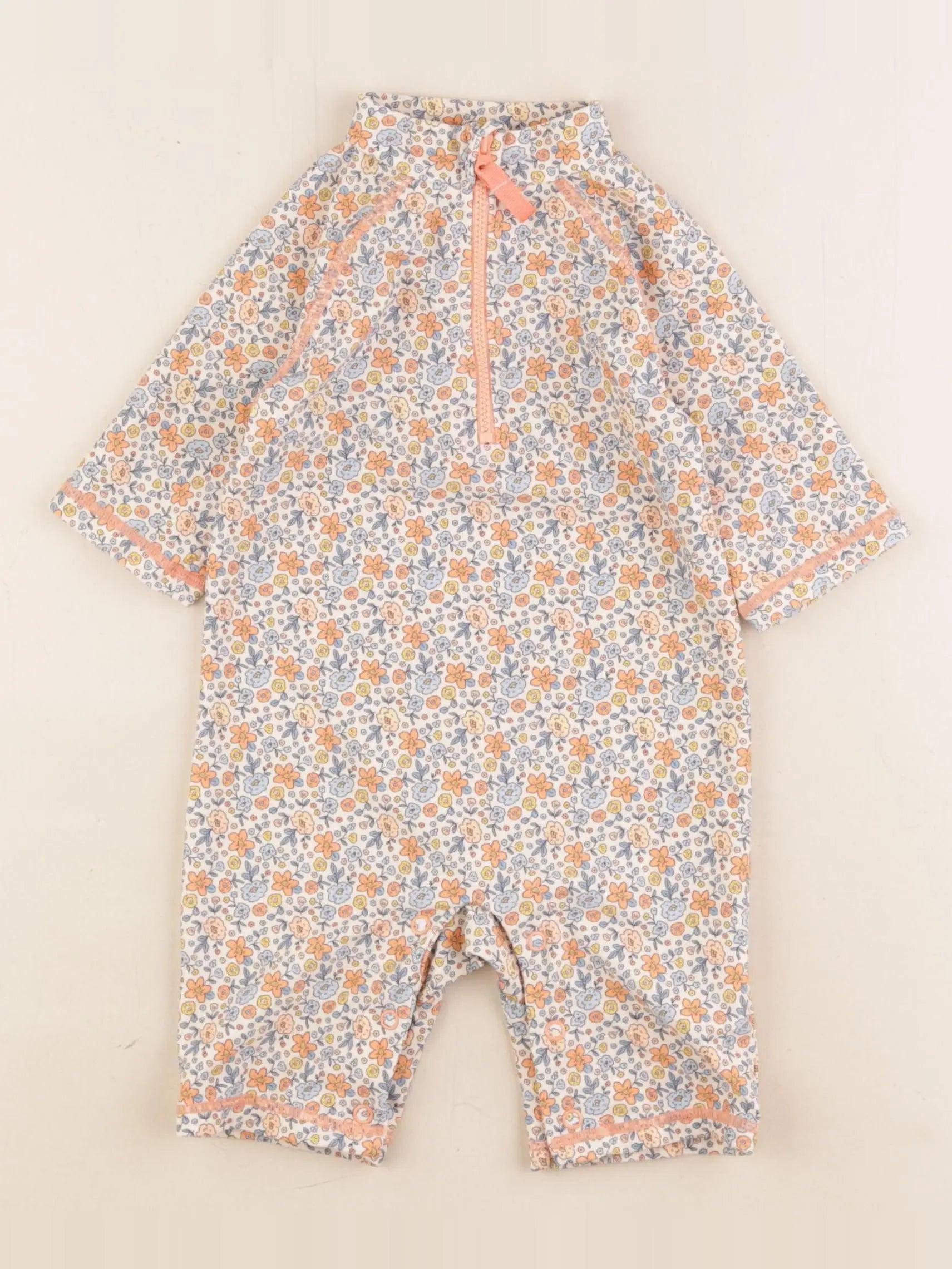 La Redoute - combi de bain rose - 2 ans
