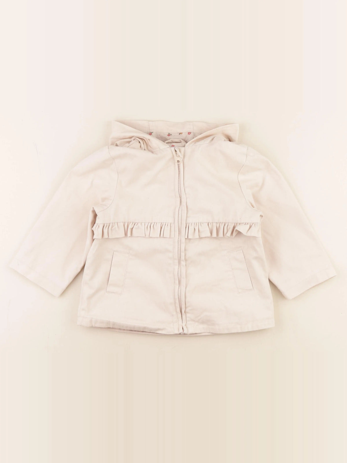 Vertbaudet - veste beige - 3 ans