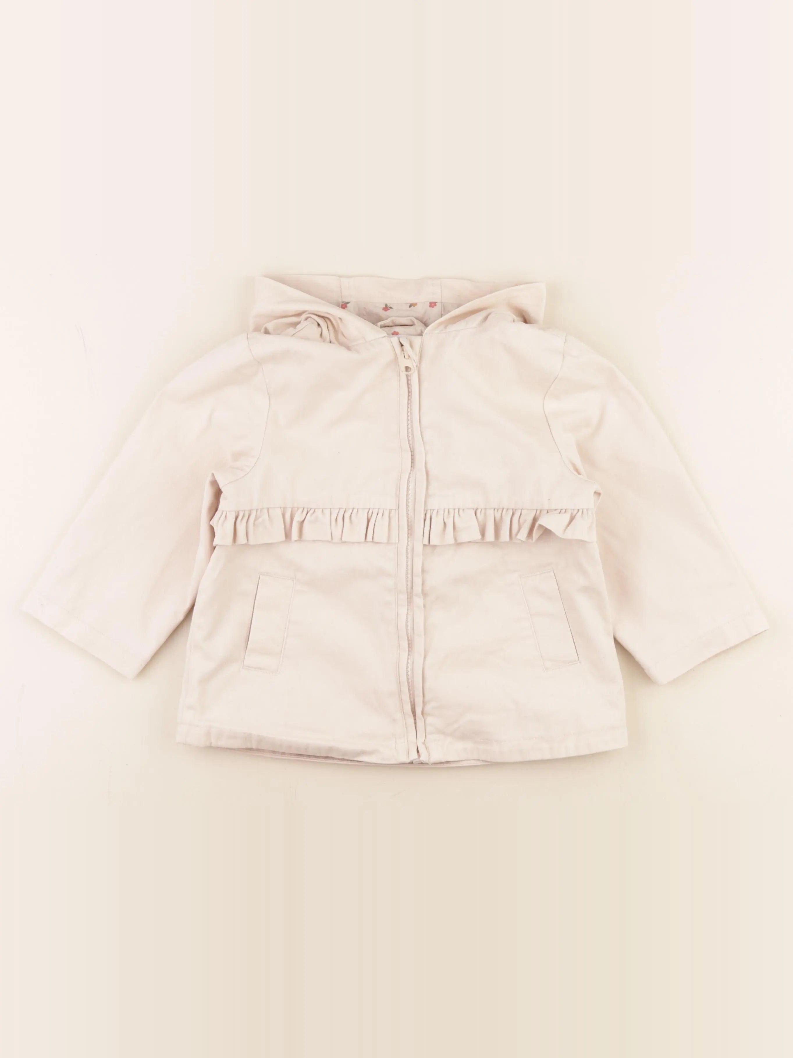 Vertbaudet - veste beige - 3 ans