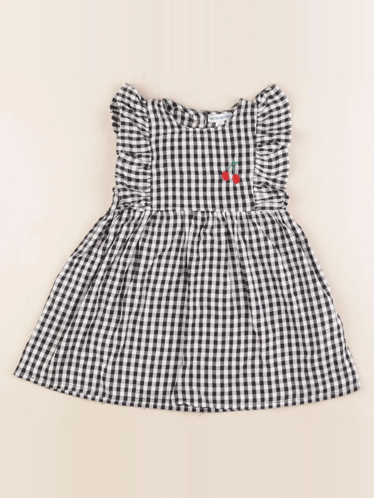 Vertbaudet - robe noir - 2 ans