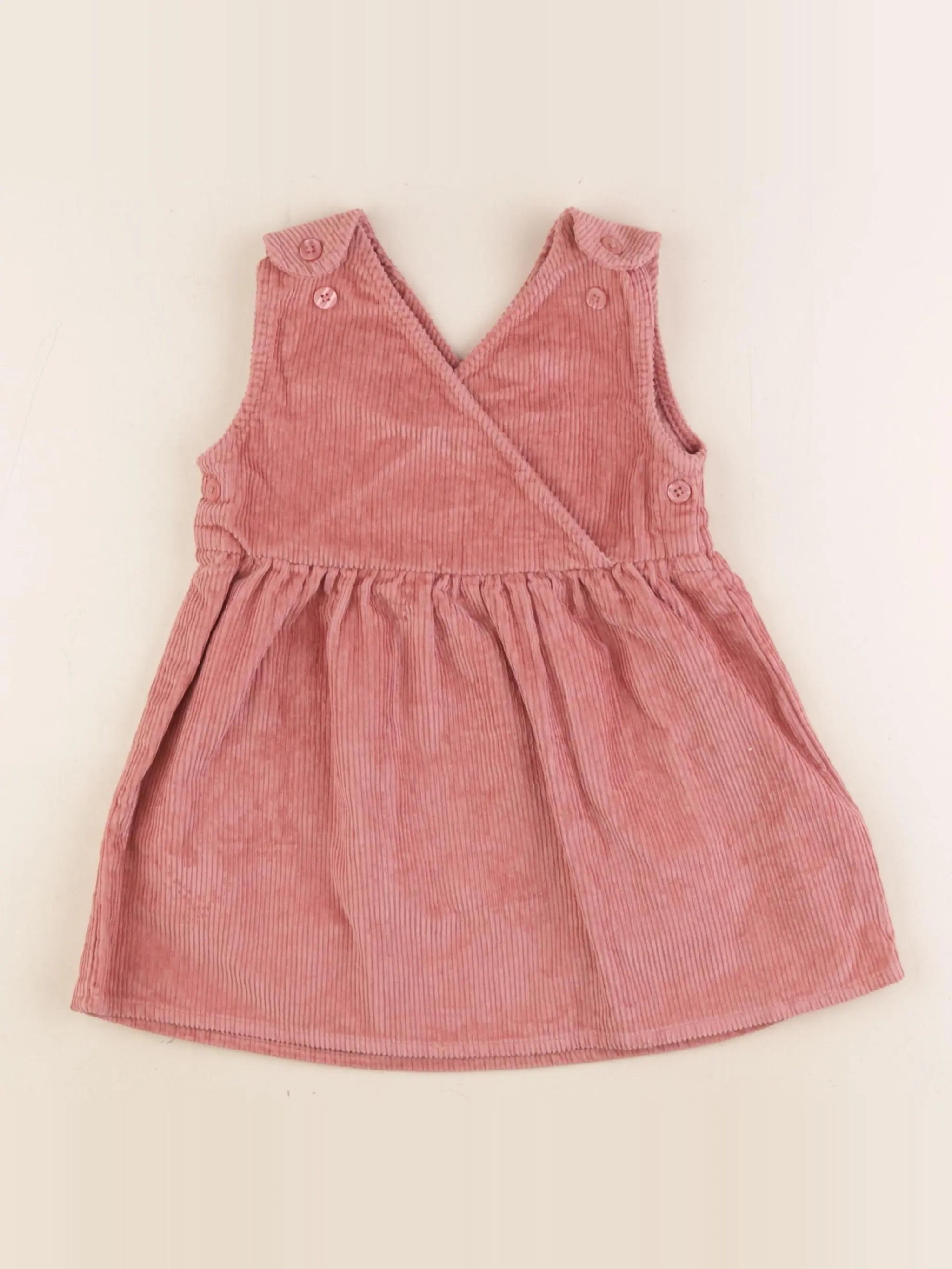 La Redoute - robe rose - 2 ans