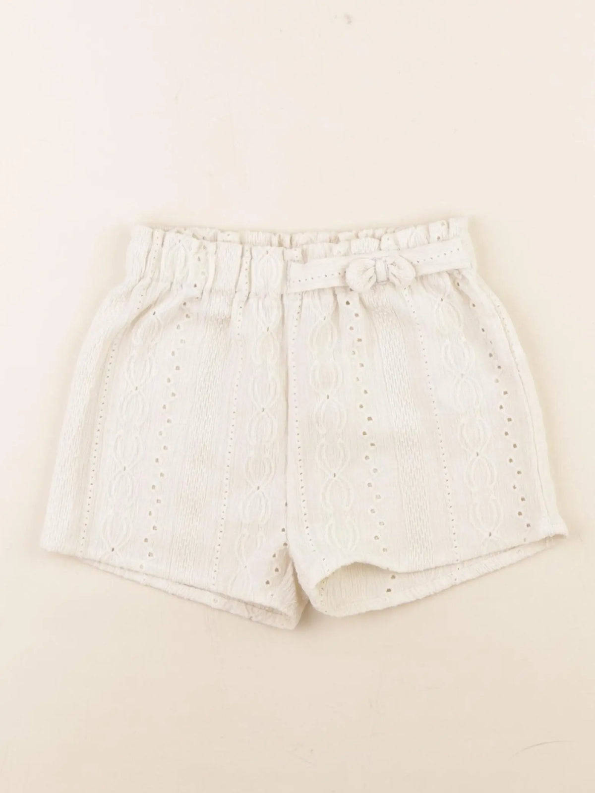 Vertbaudet - short beige - 3 ans