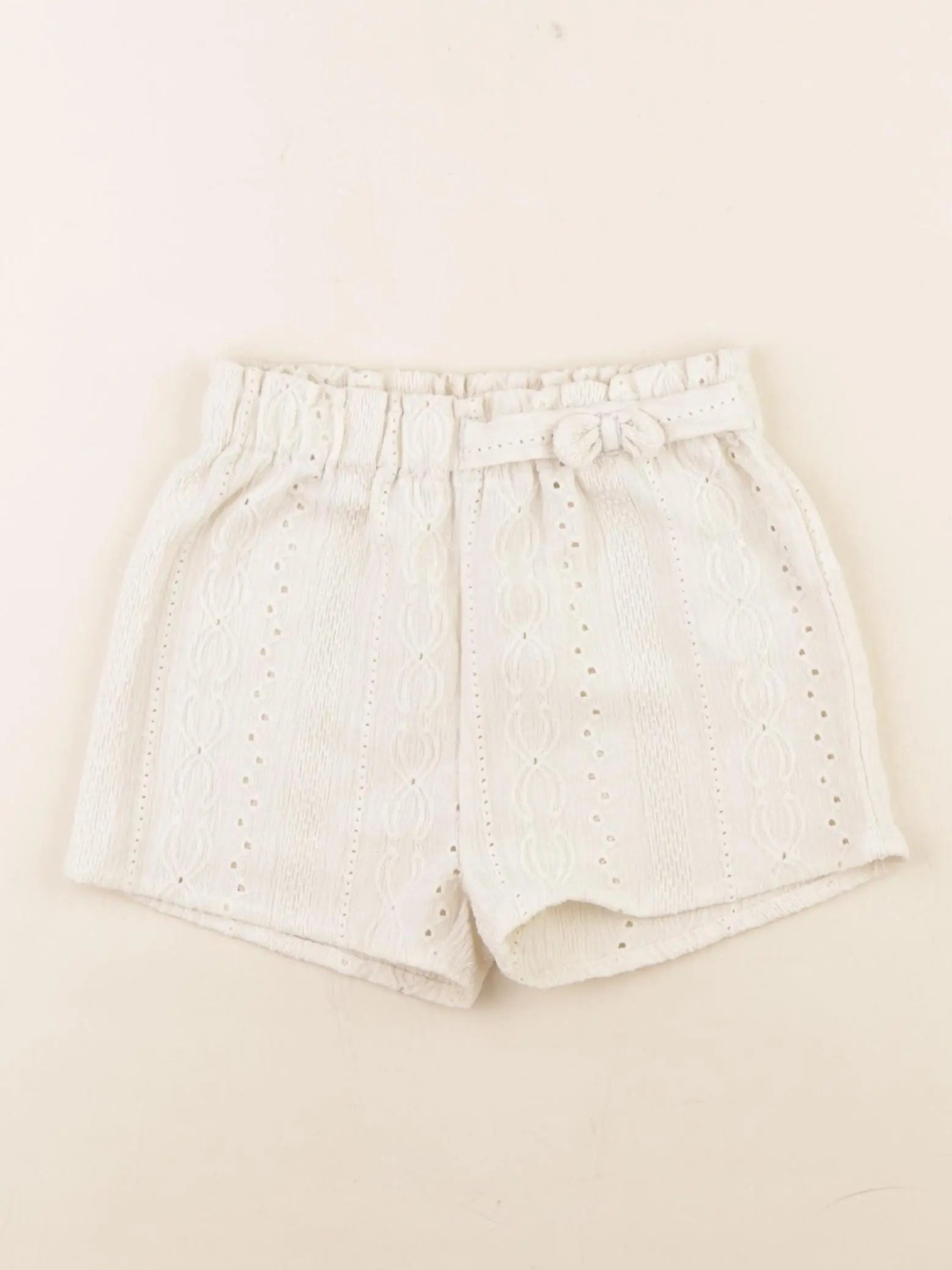 Vertbaudet - short beige - 3 ans