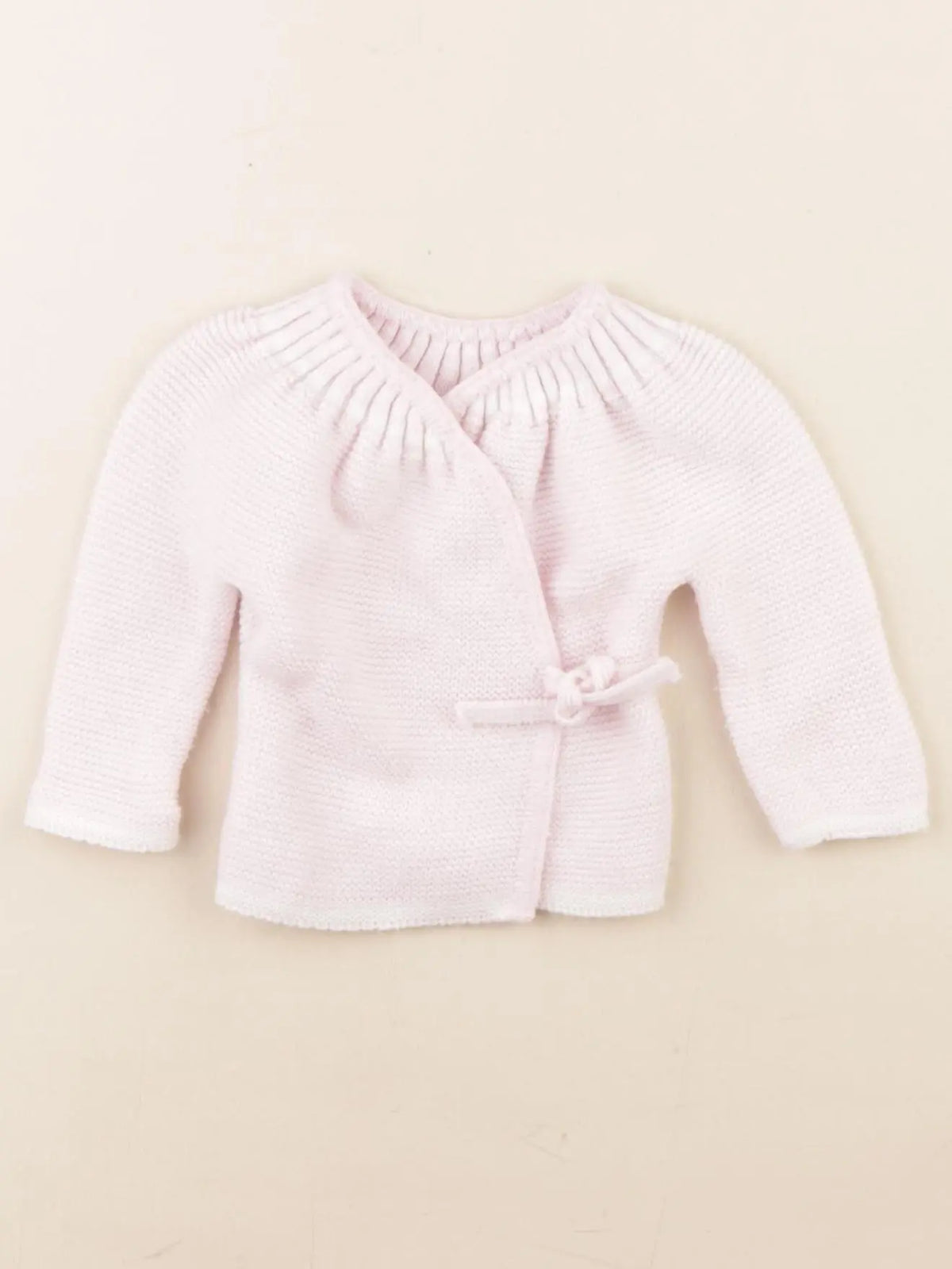 La manufacture de layette - gilet rose - 0/1 mois