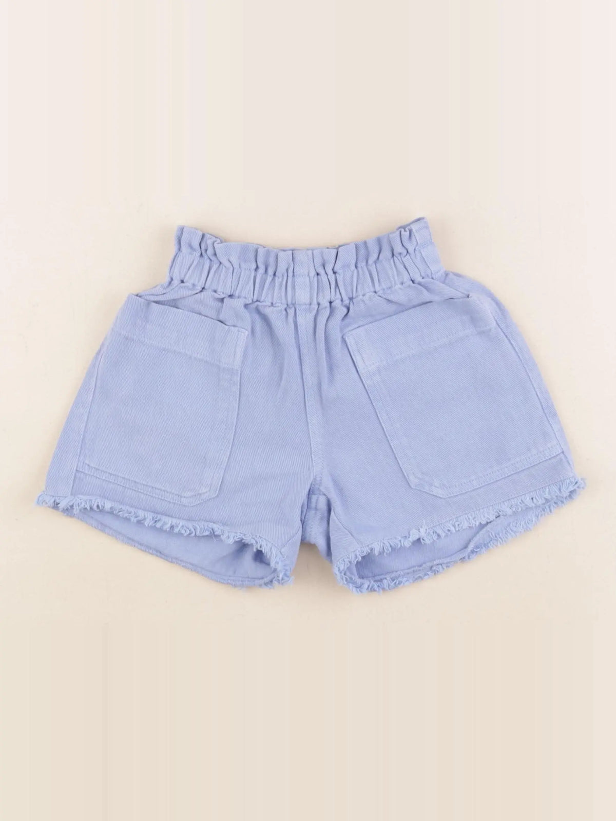 Monoprix - short bleu - 3 ans