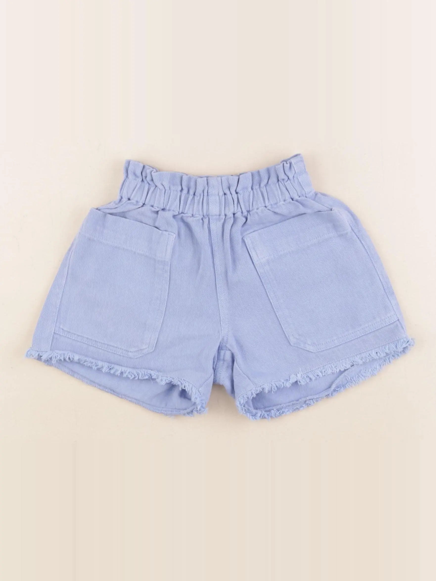 Monoprix - short bleu - 3 ans