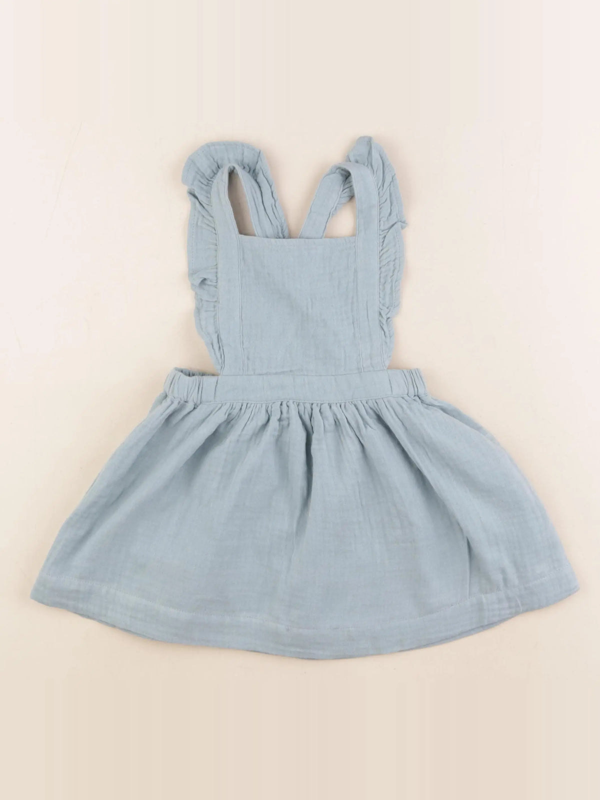 Vertbaudet - robe bleu - 24 mois