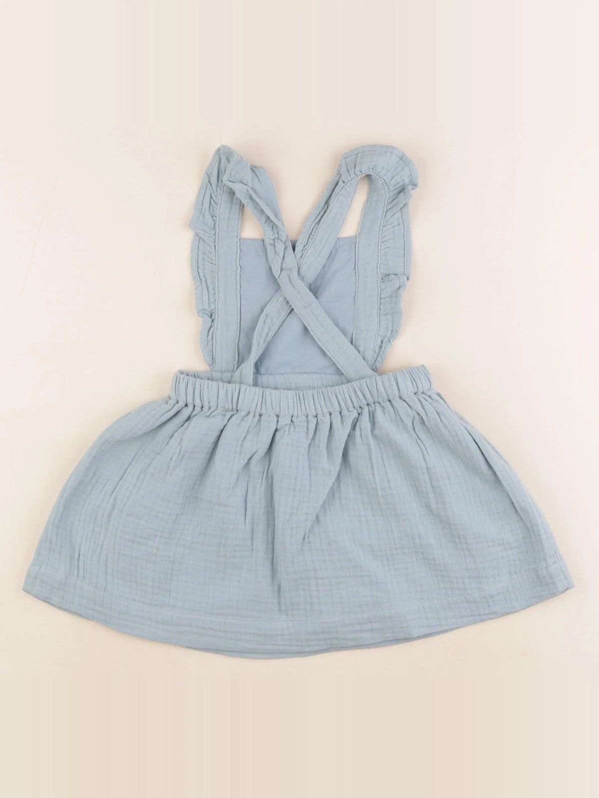 Vertbaudet - robe bleu - 24 mois