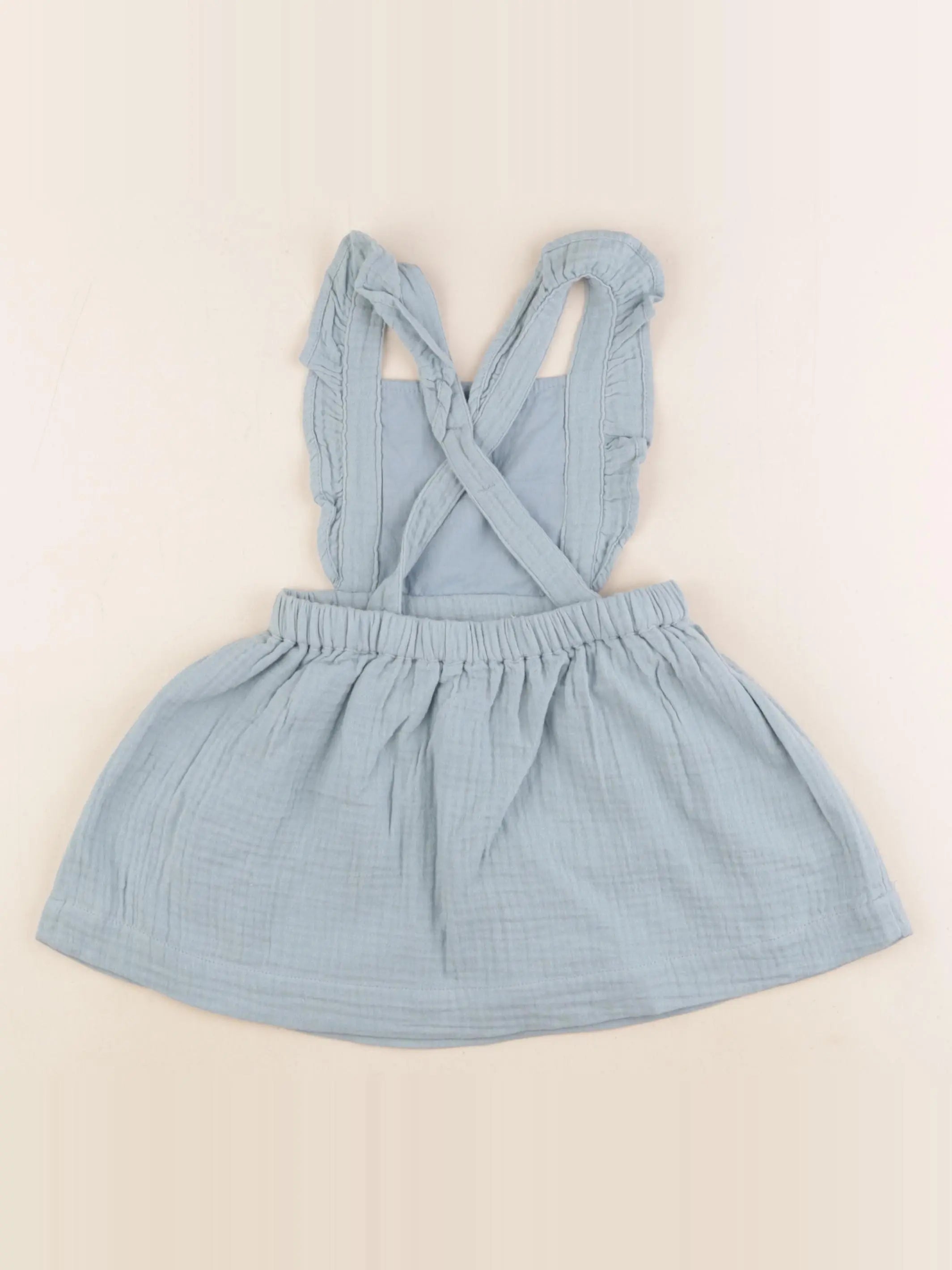 Vertbaudet - robe bleu - 24 mois