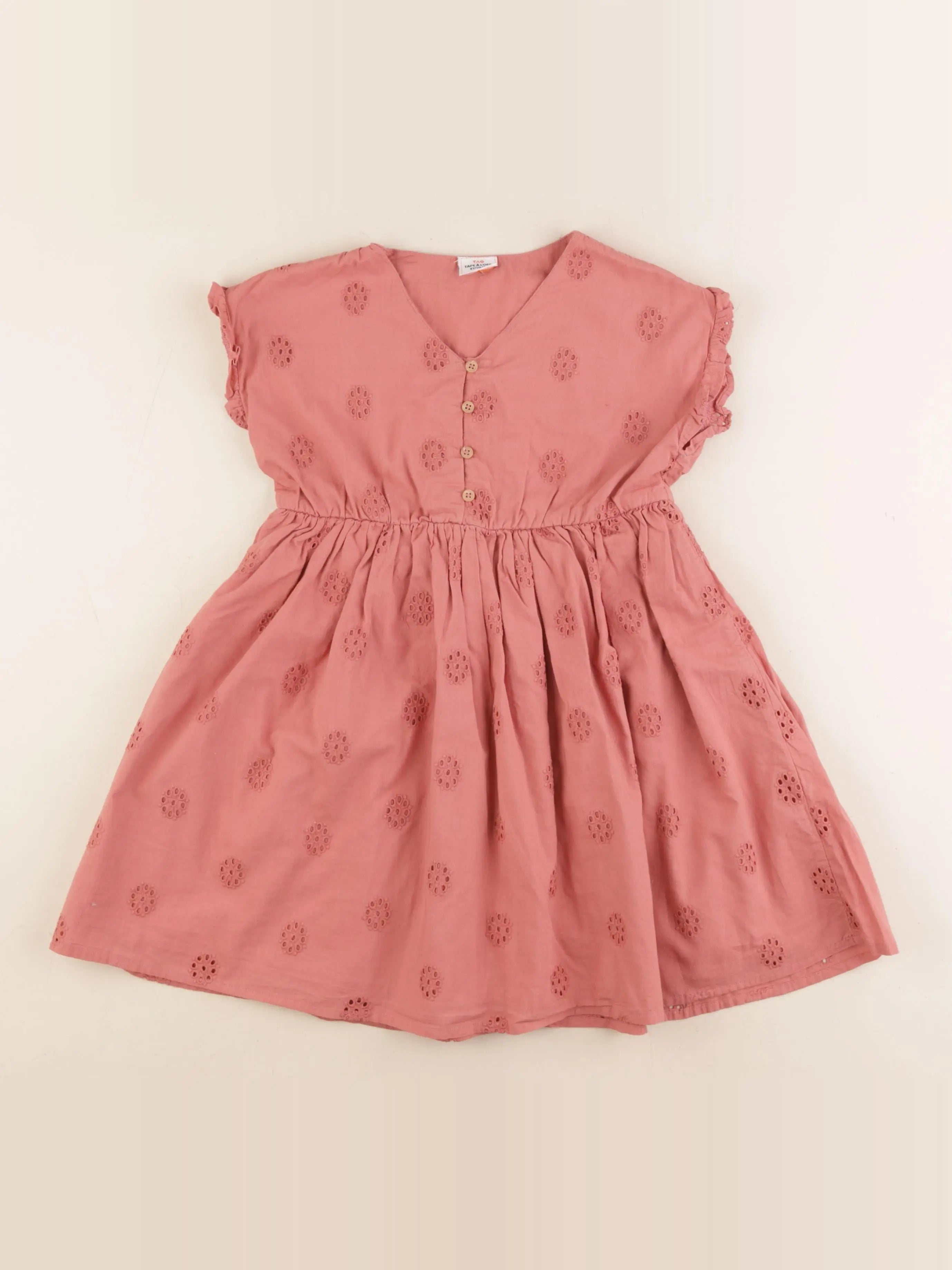 Tape à l'oeil - robe rose - 6 ans