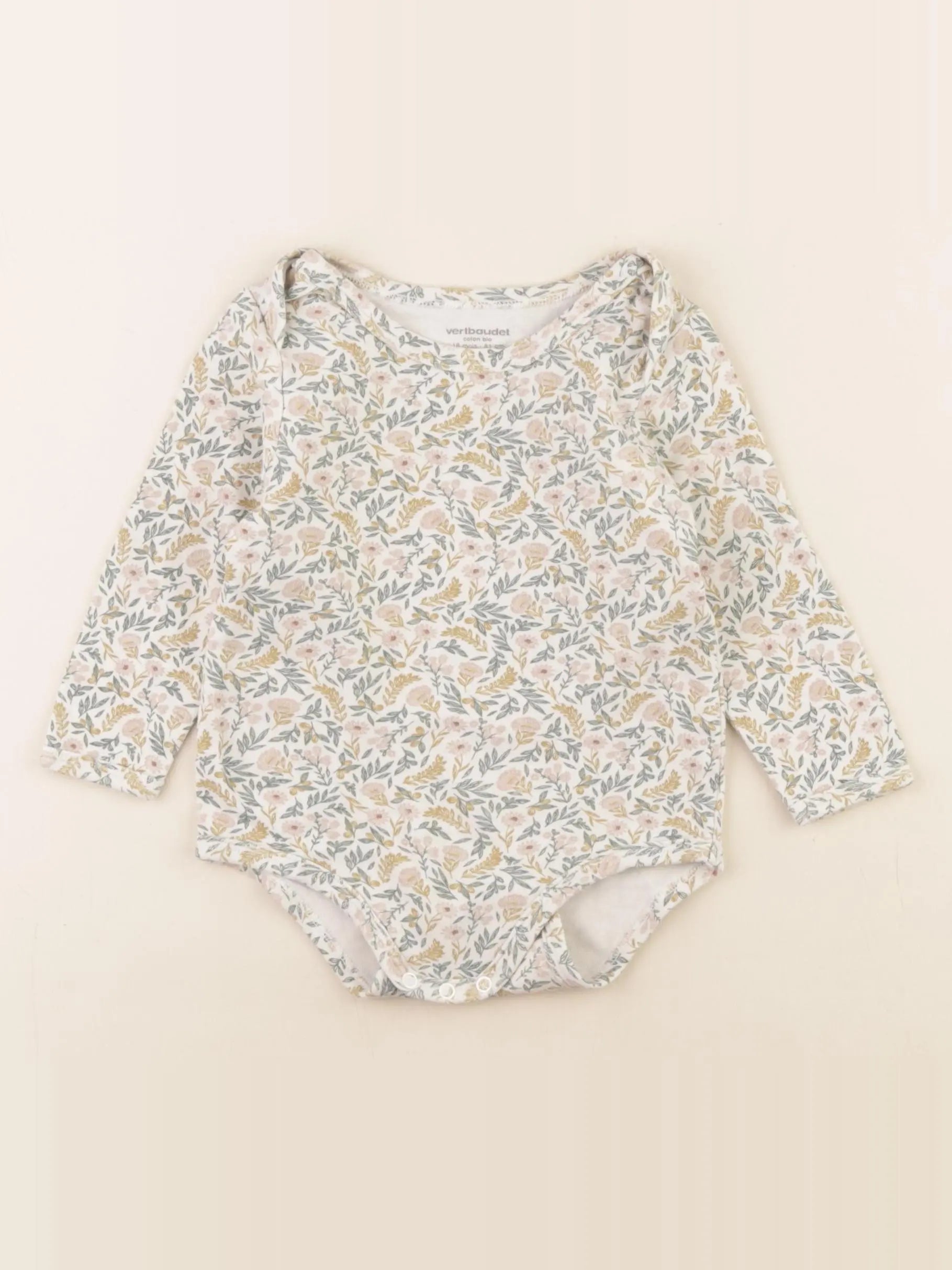 Vertbaudet - body multicolore - 18 mois
