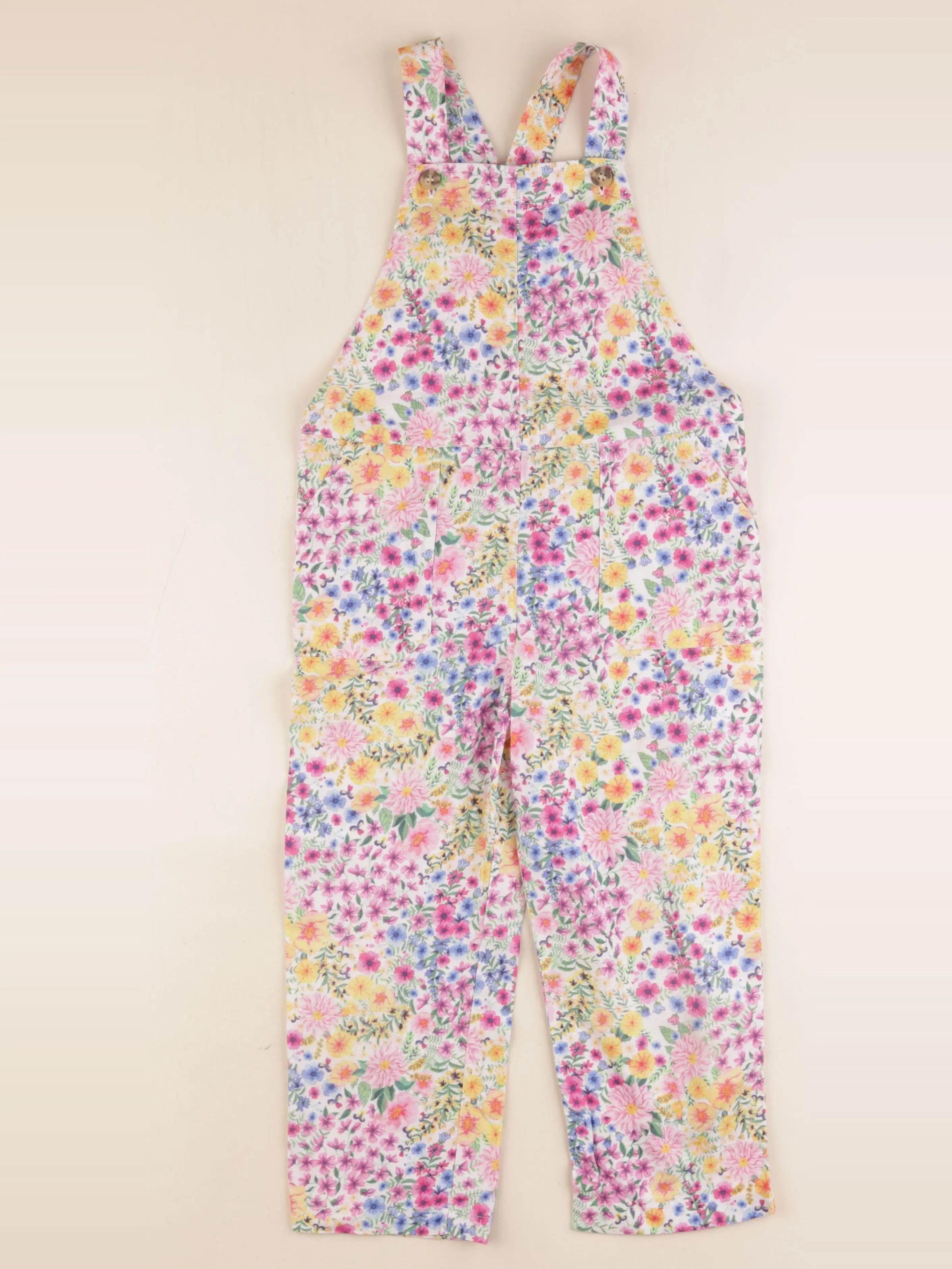 H&M - salopette multicolore - 5/6 ans